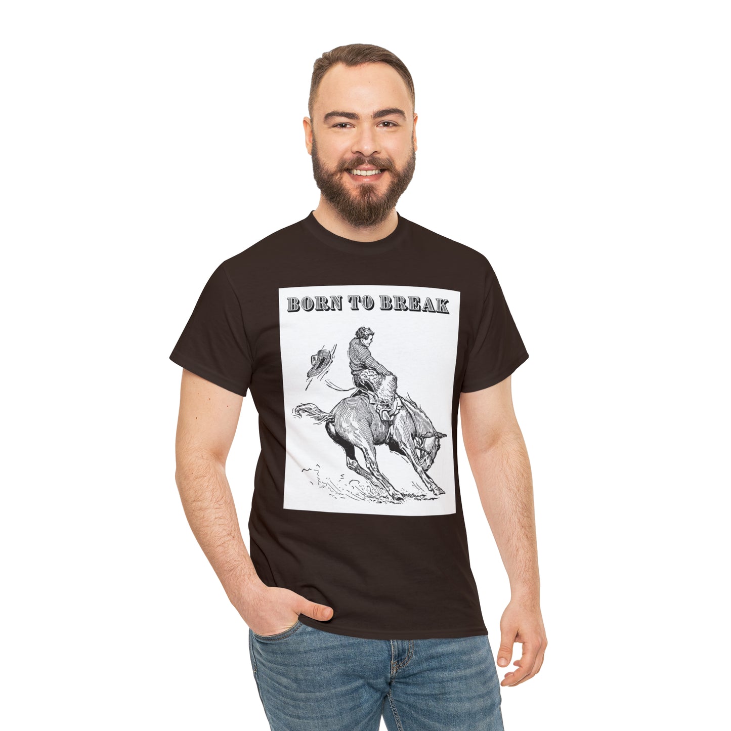 Unisex Cotton T-Shirt (born to break)