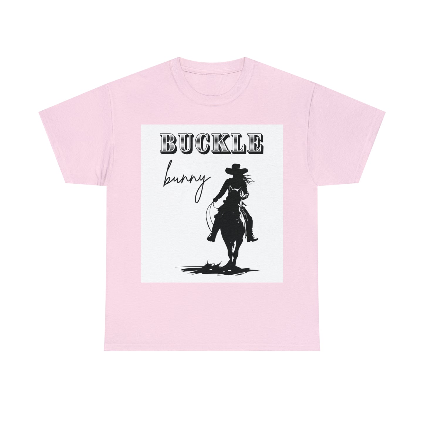 Unisex Cotton T-Shirt (buckle bunny)