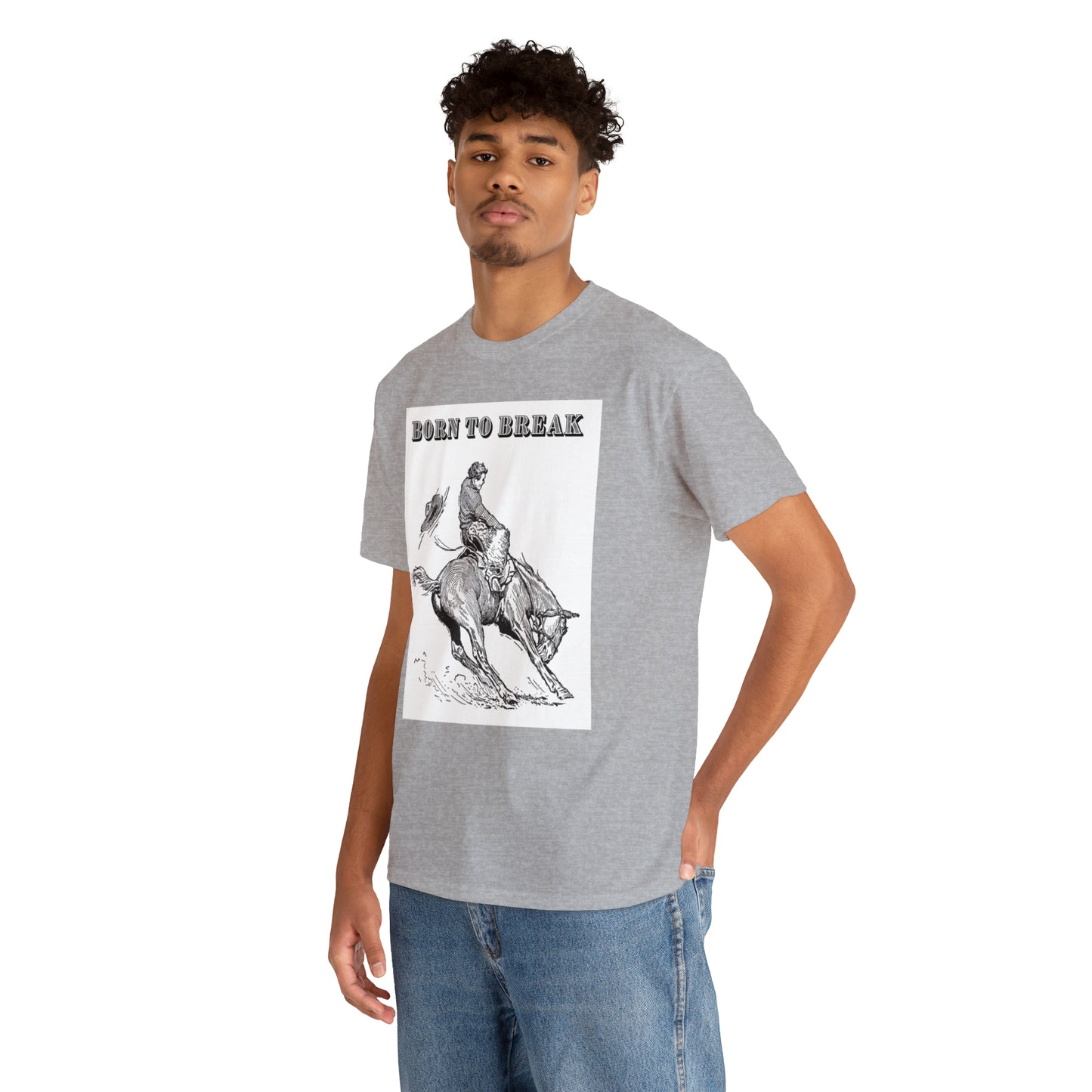 Unisex Cotton T-Shirt (born to break)