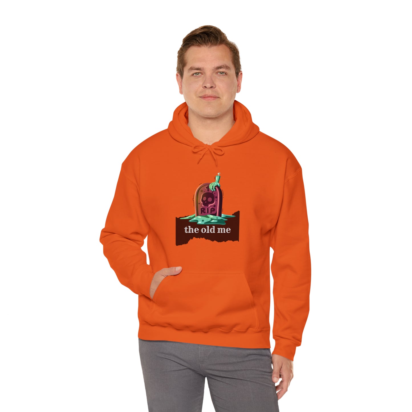 Unisex Hooded Sweatshirt (RIP the old me)