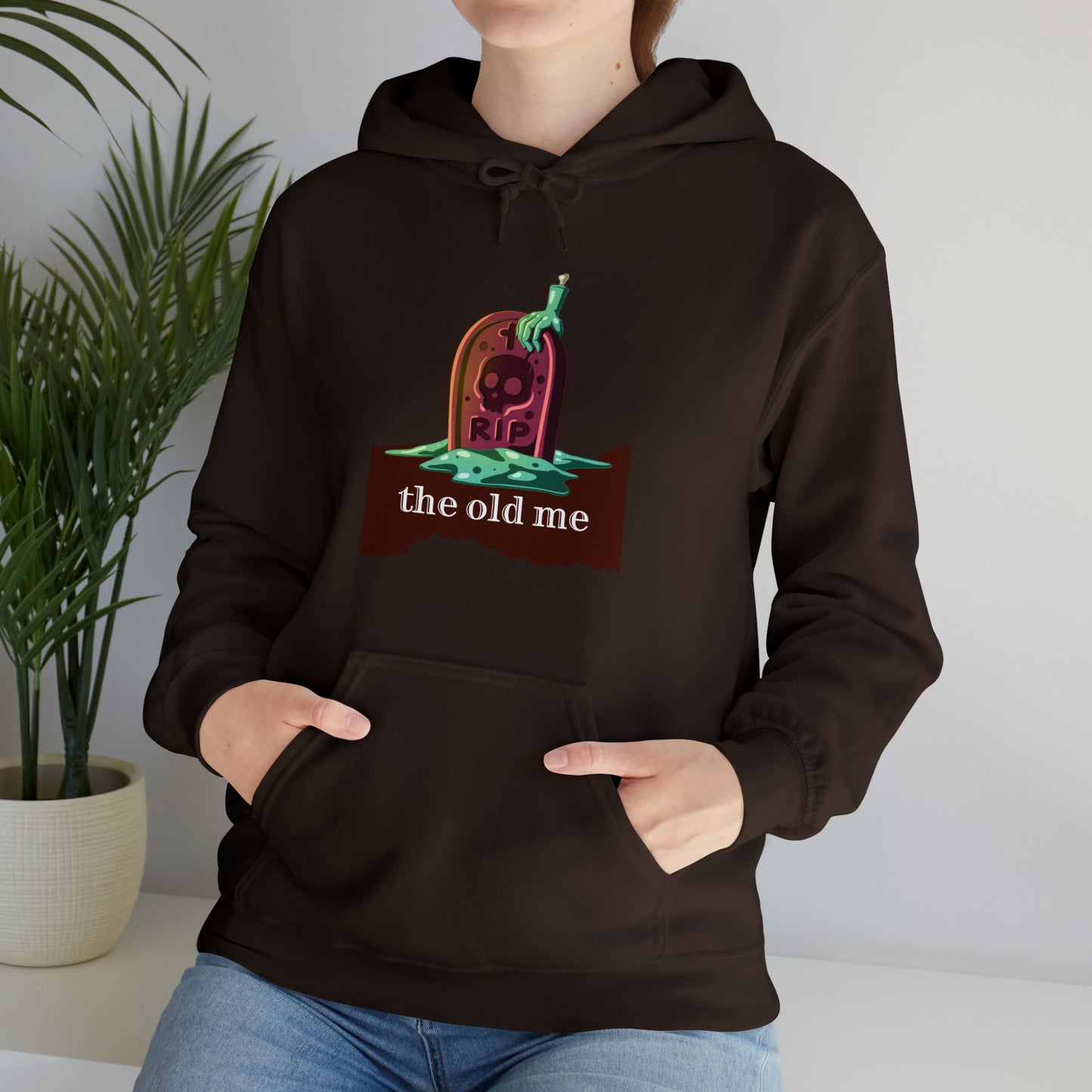 Unisex Hooded Sweatshirt (RIP the old me)