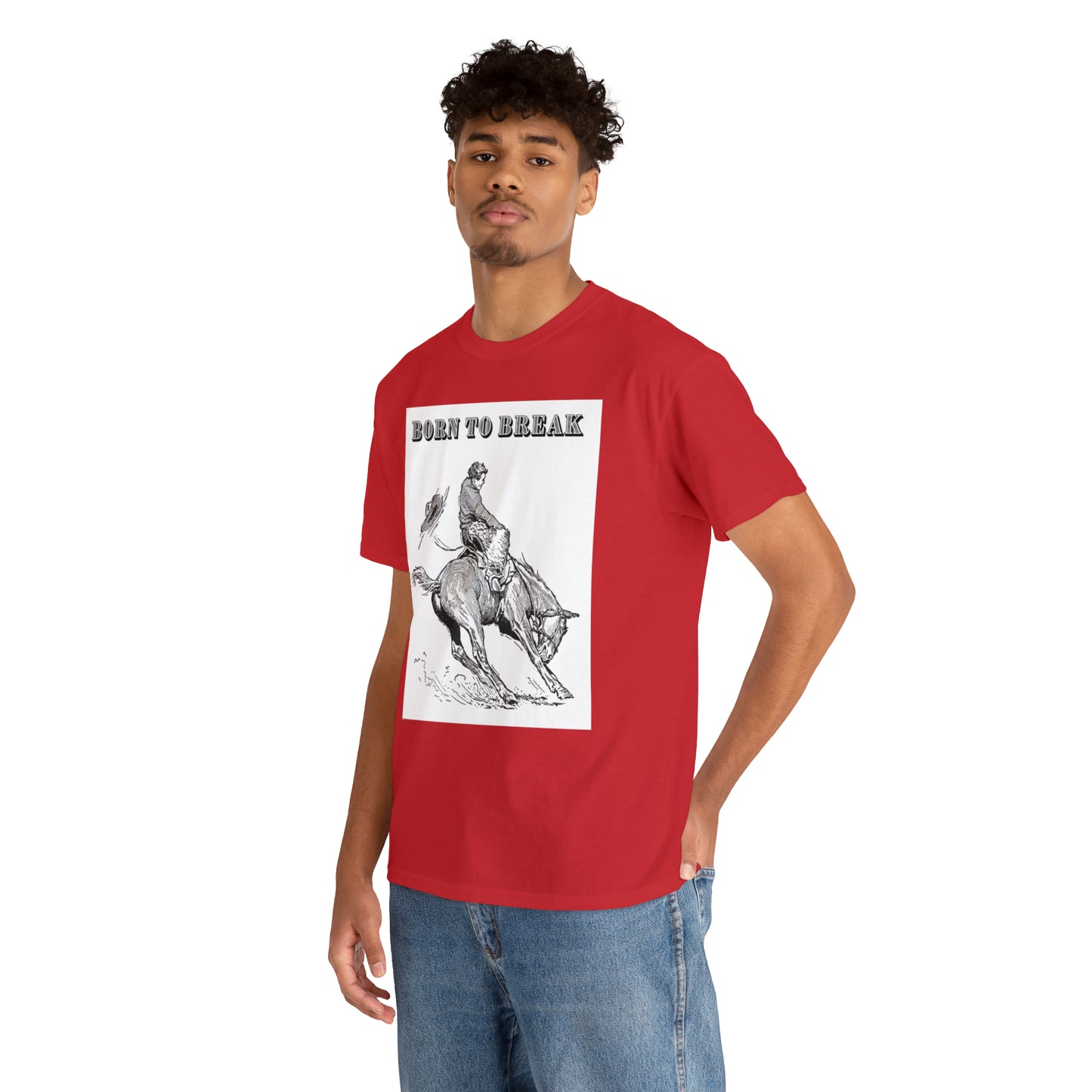 Unisex Cotton T-Shirt (born to break)