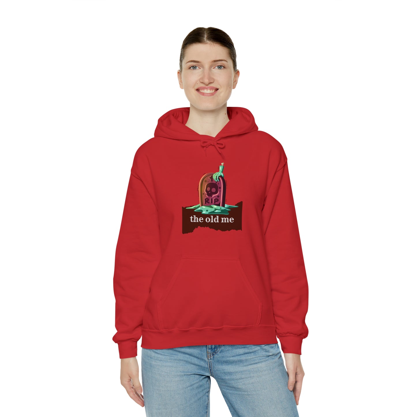 Unisex Hooded Sweatshirt (RIP the old me)