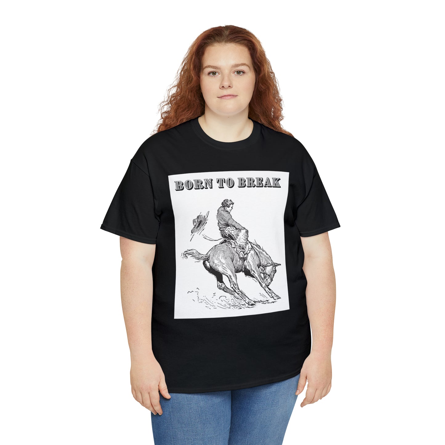 Unisex Cotton T-Shirt (born to break)