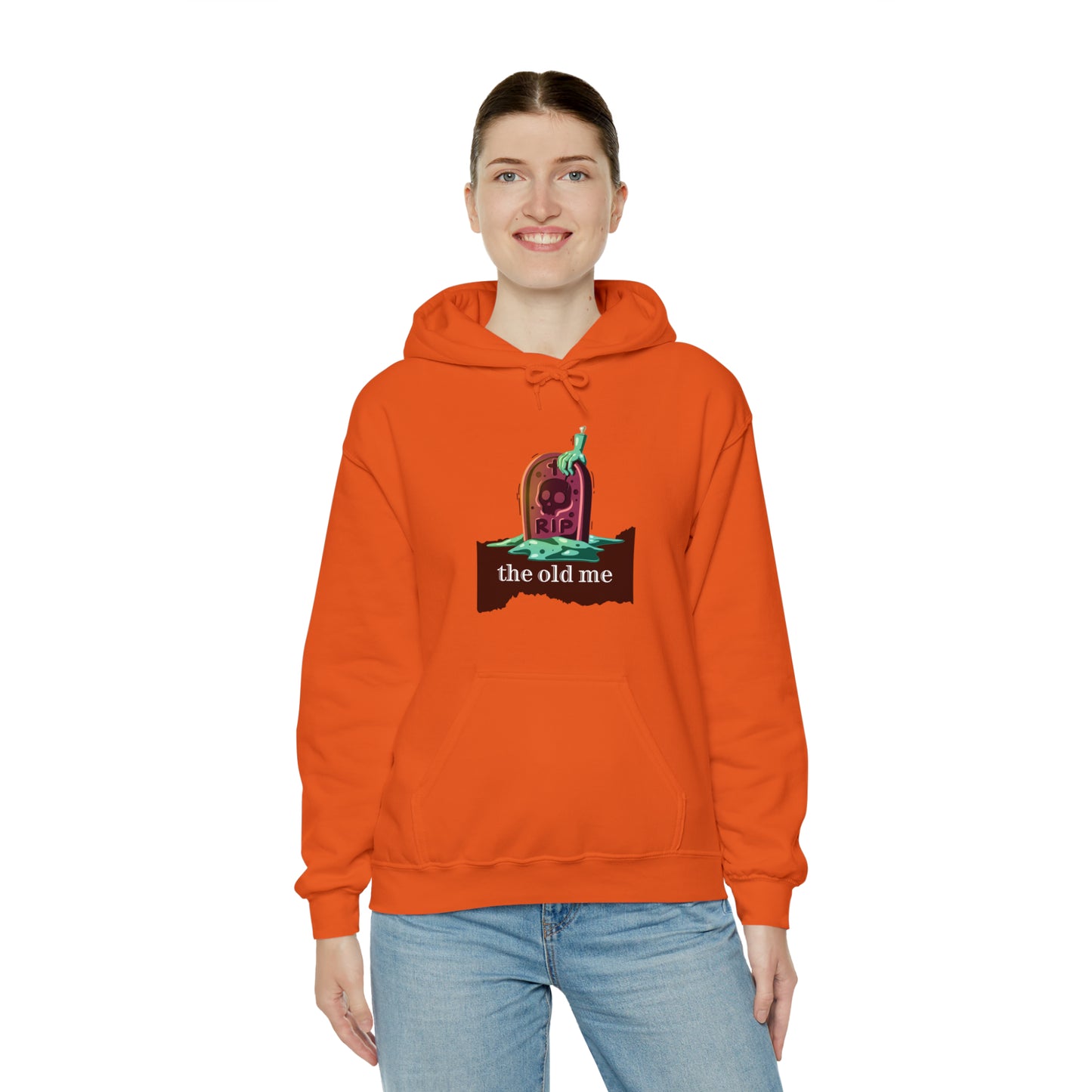 Unisex Hooded Sweatshirt (RIP the old me)