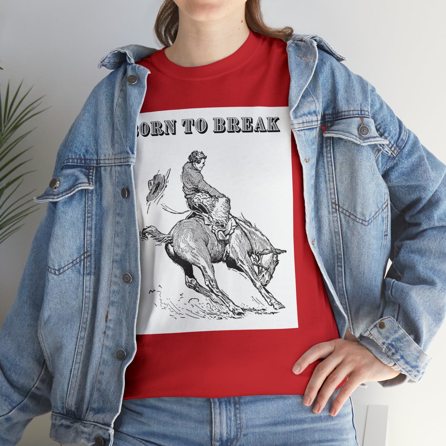 Unisex Cotton T-Shirt (born to break)