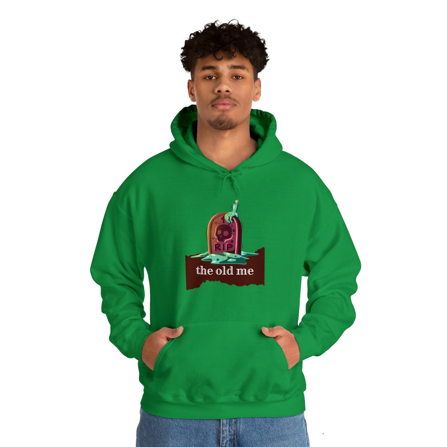 Unisex Hooded Sweatshirt (RIP the old me)