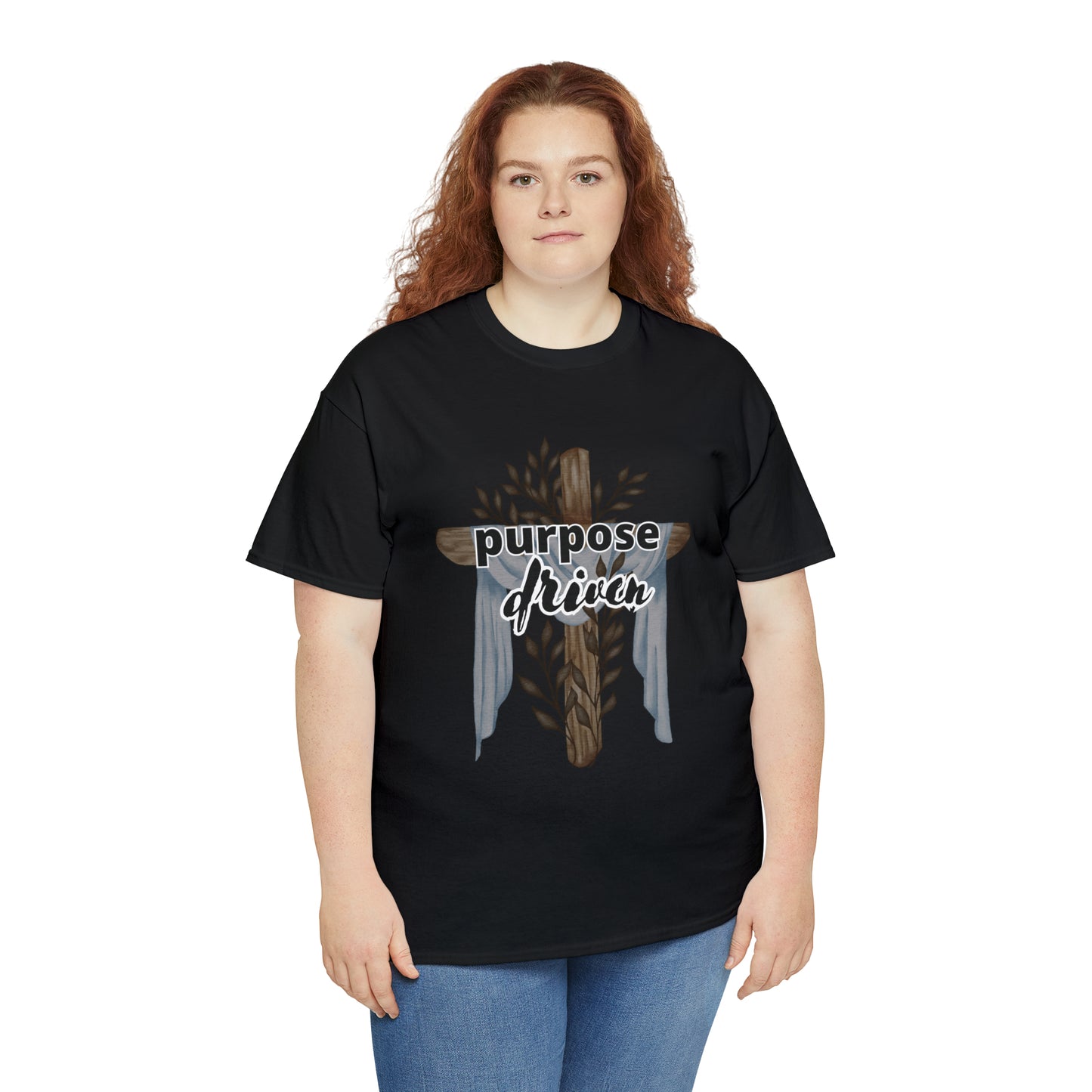 Unisex Cotton T-Shirt (purpose driven cross)