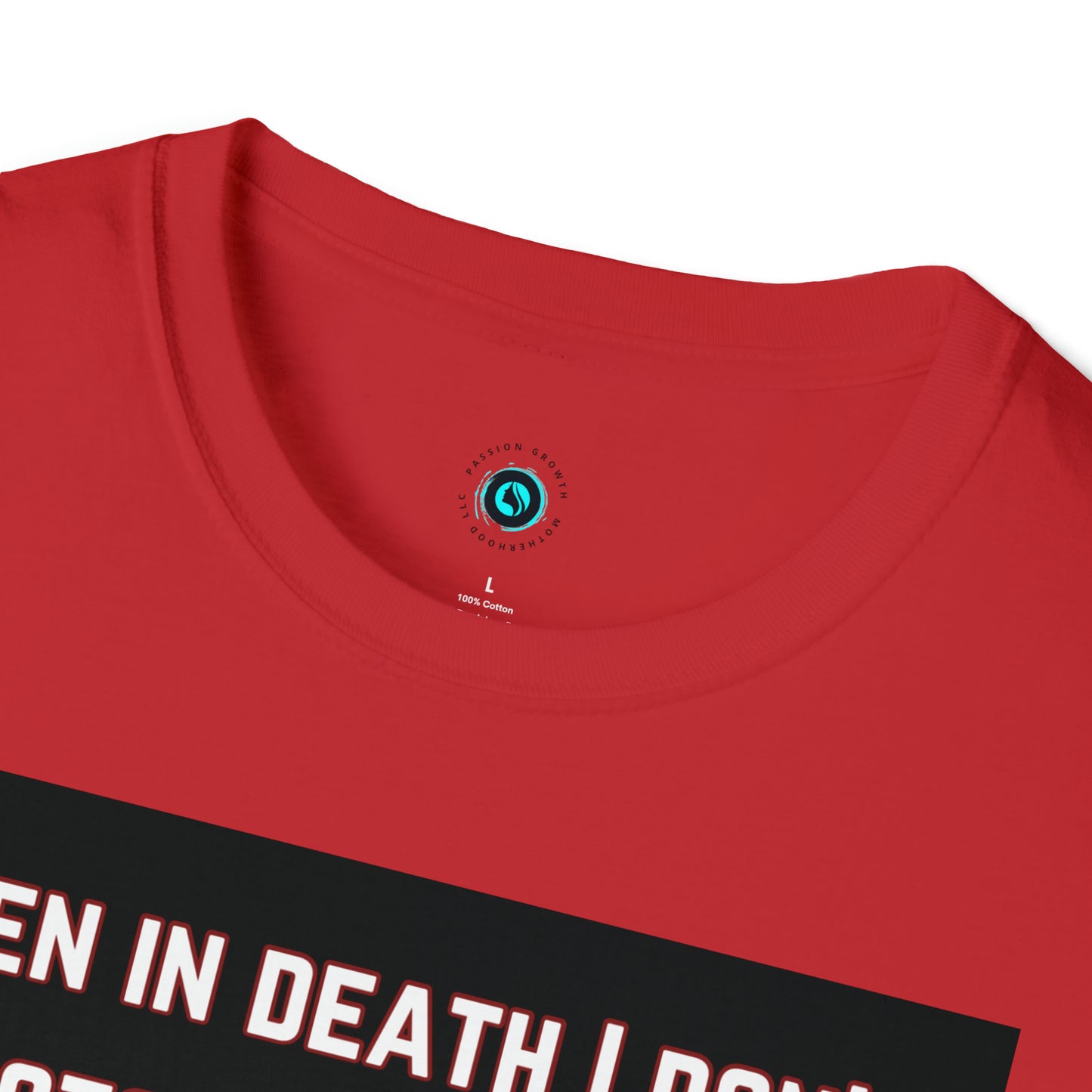 Men’s Softstyle T-Shirt (even in death i don’t stop working)