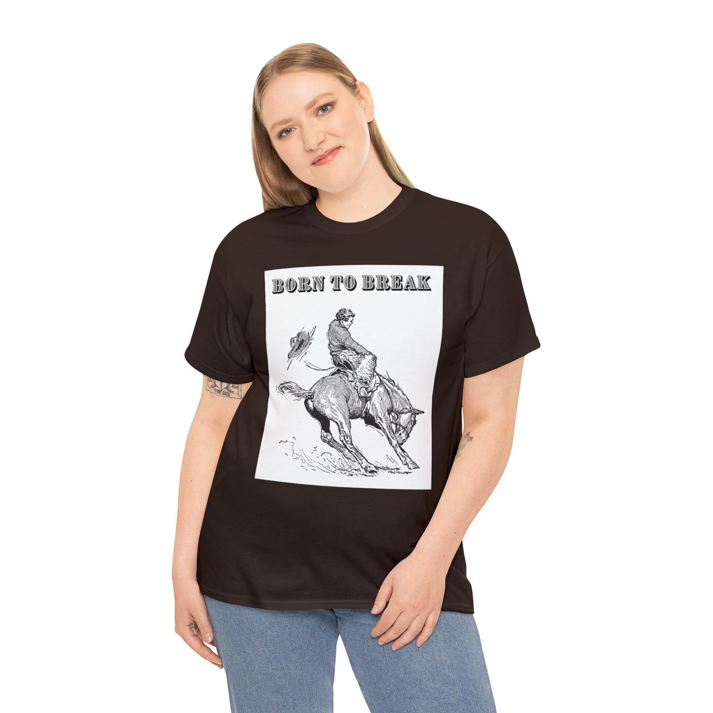 Unisex Cotton T-Shirt (born to break)
