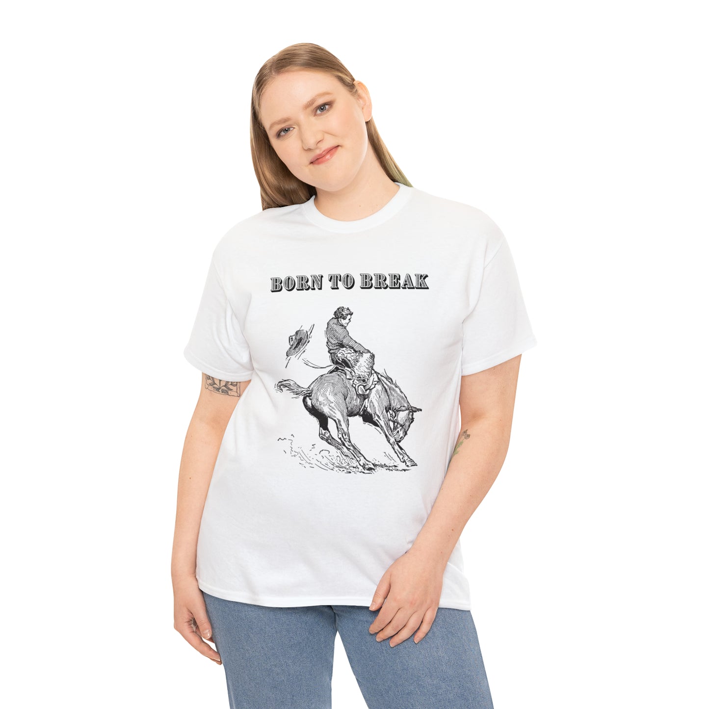 Unisex Cotton T-Shirt (born to break)