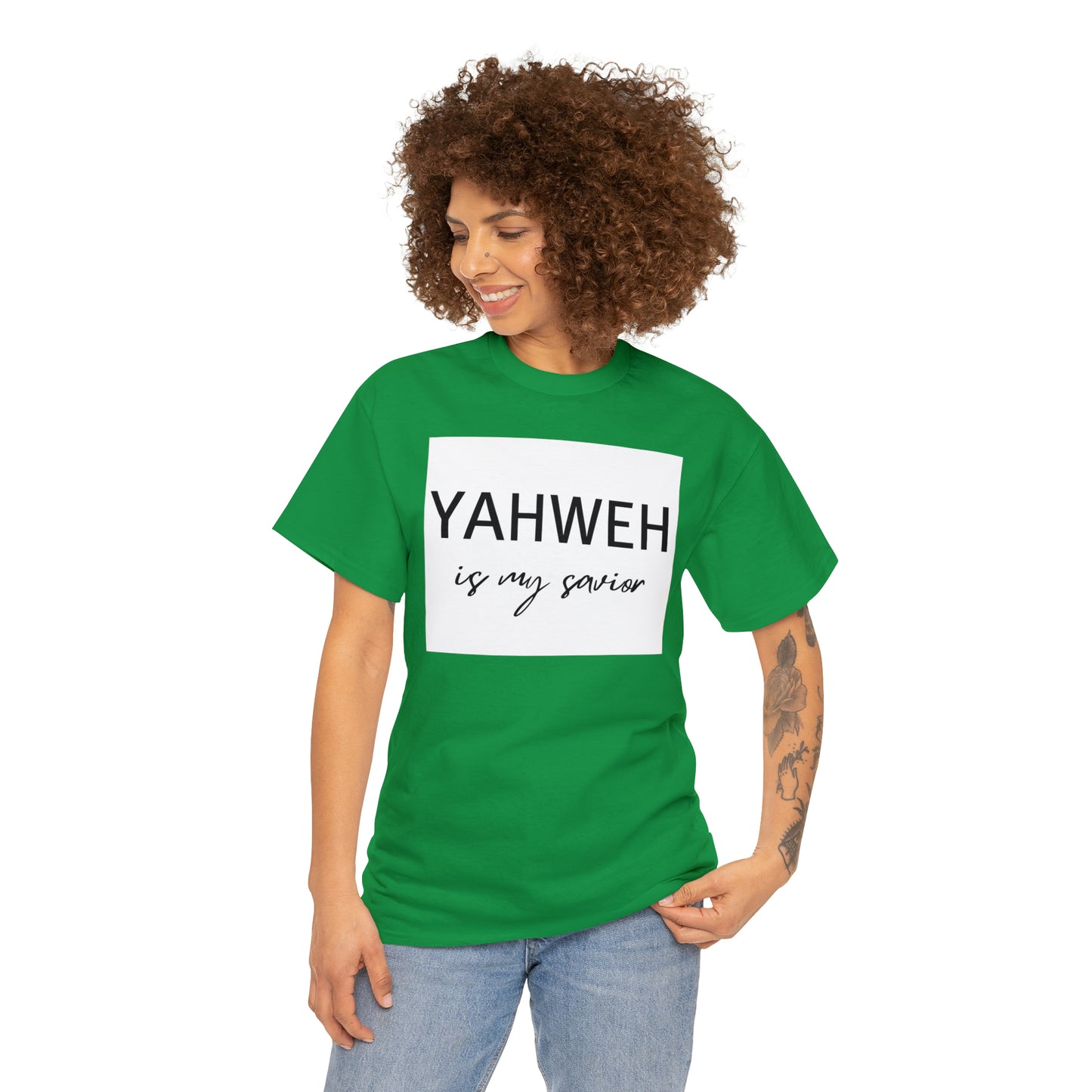 Unisex Tee (Yahweh is my savior)