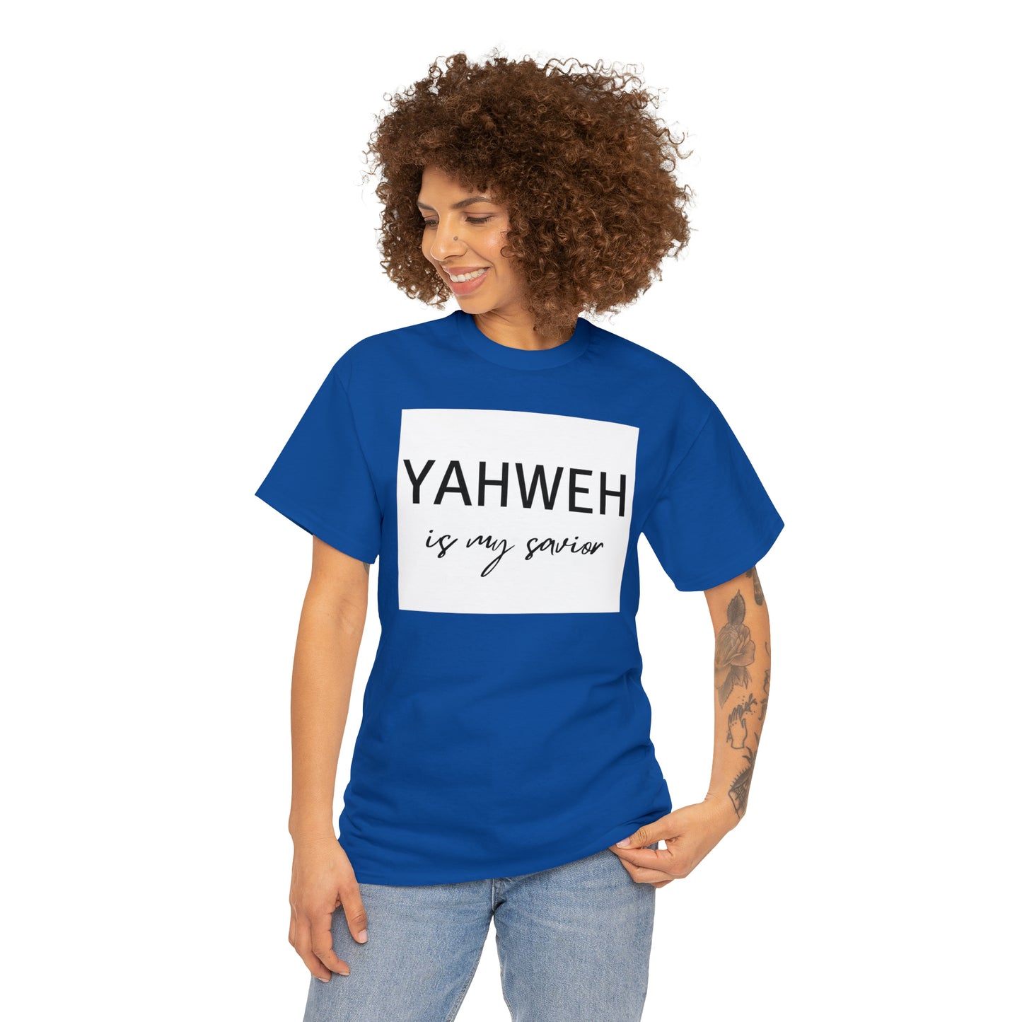 Unisex Tee (Yahweh is my savior)