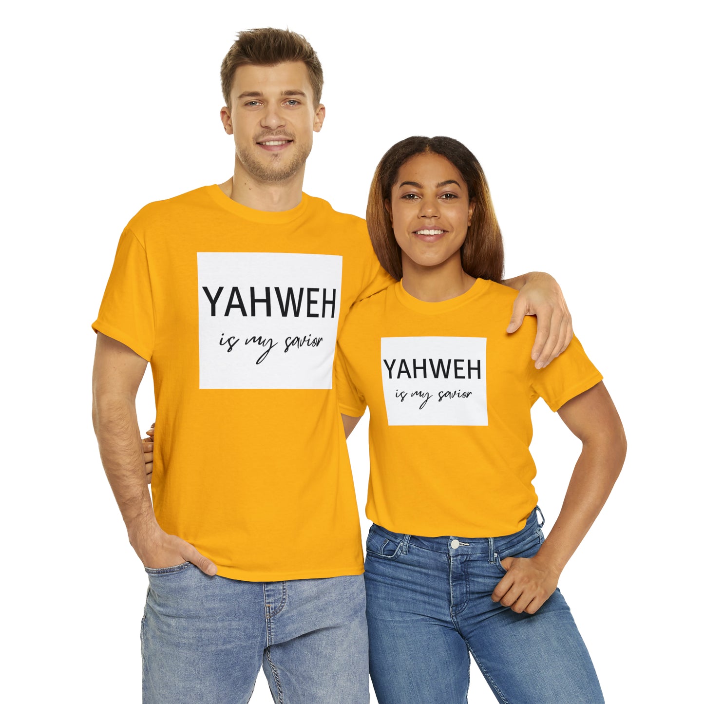 Unisex Tee (Yahweh is my savior)