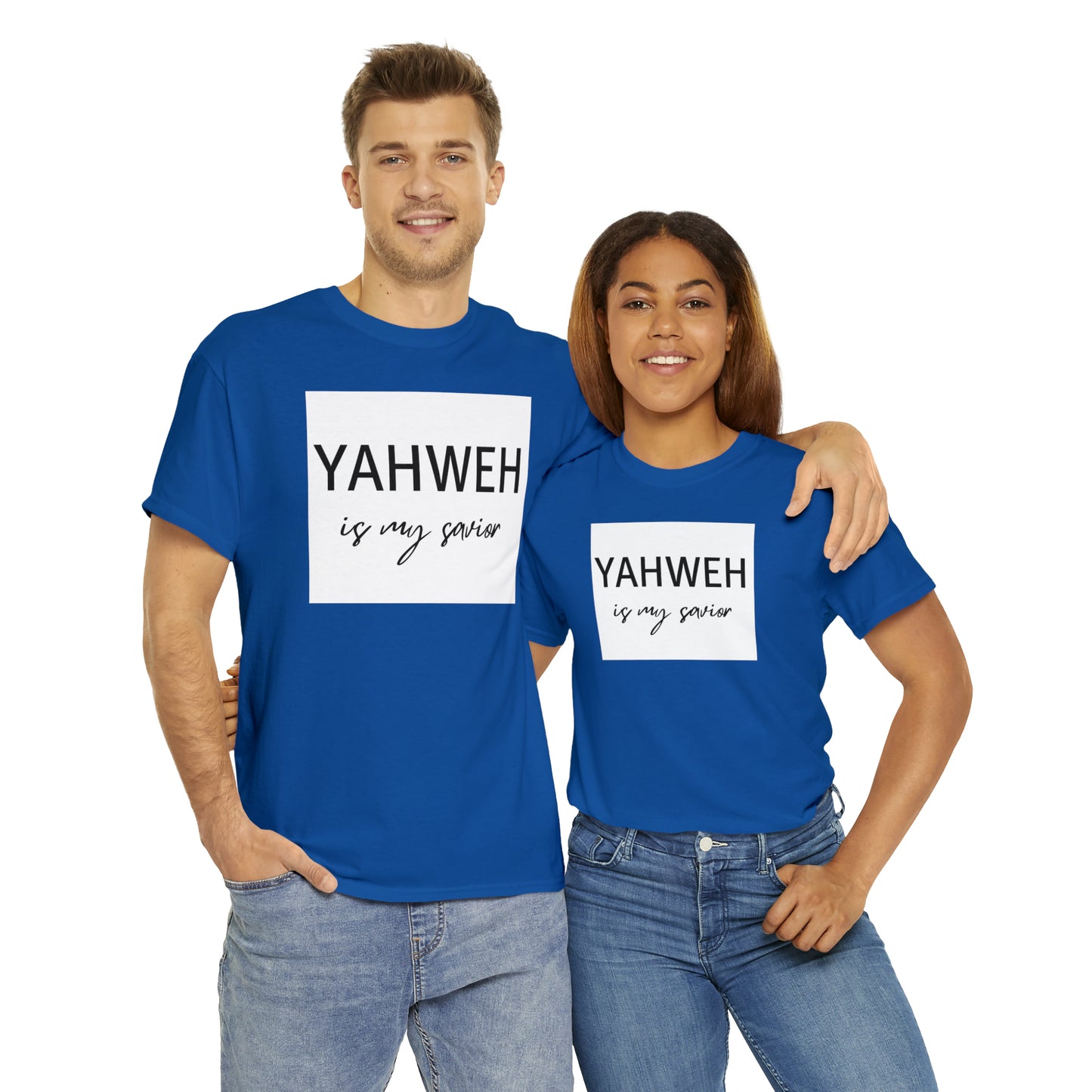 Unisex Tee (Yahweh is my savior)