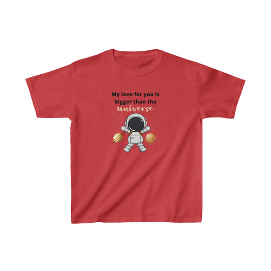 Kids “I love you more than the universe” Cotton Shirt