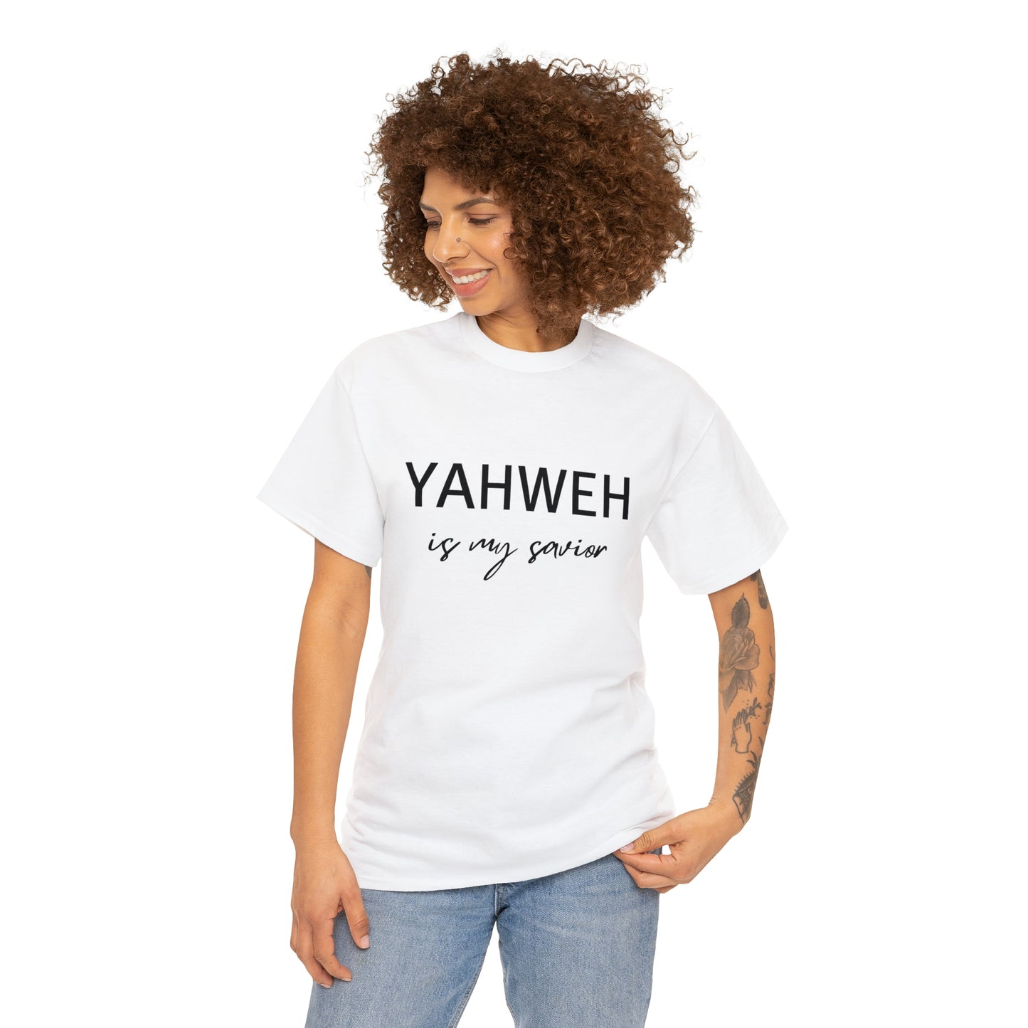 Unisex Tee (Yahweh is my savior)