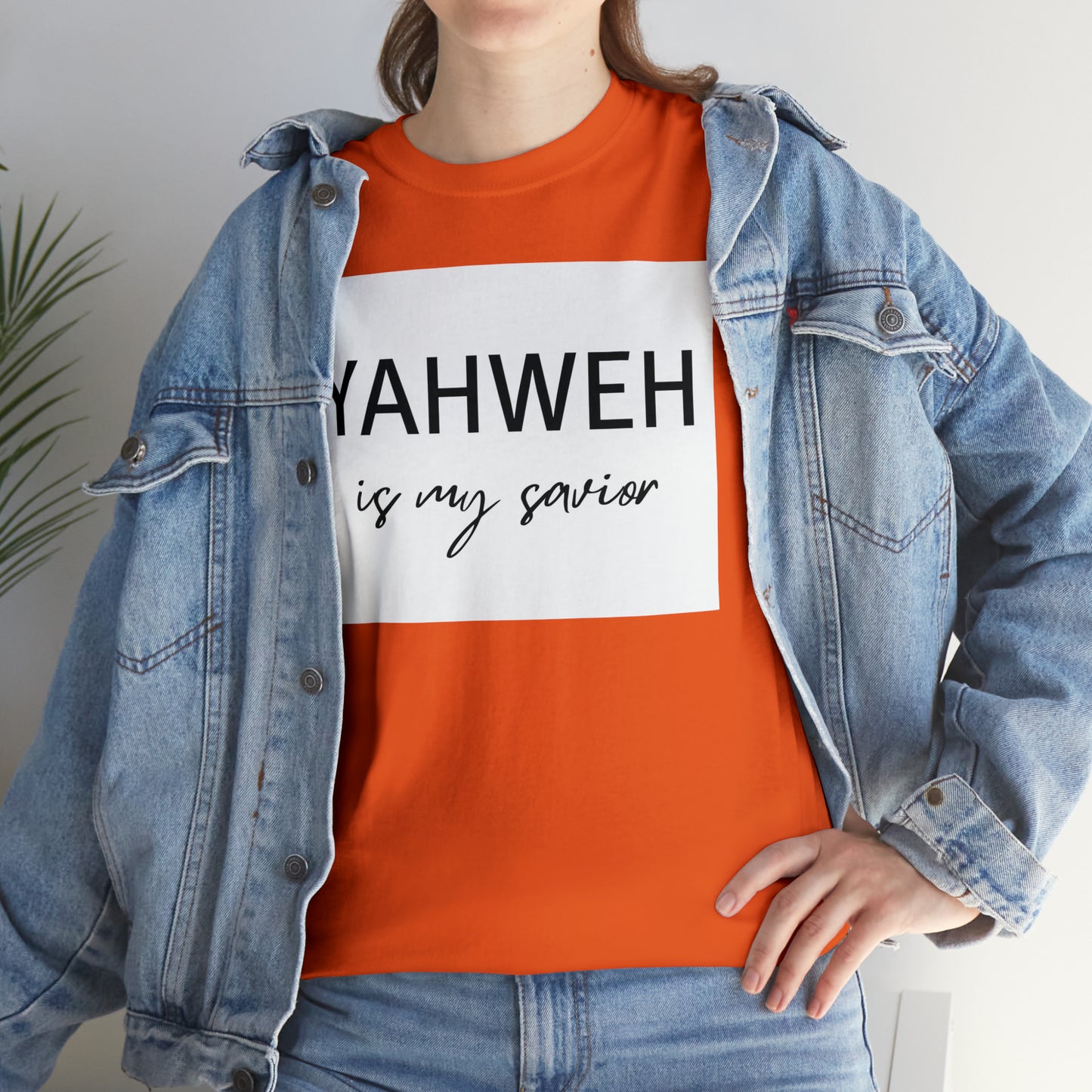 Unisex Tee (Yahweh is my savior)