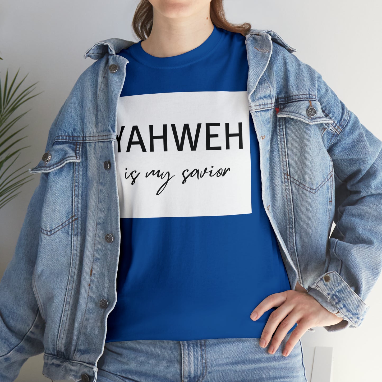 Unisex Tee (Yahweh is my savior)