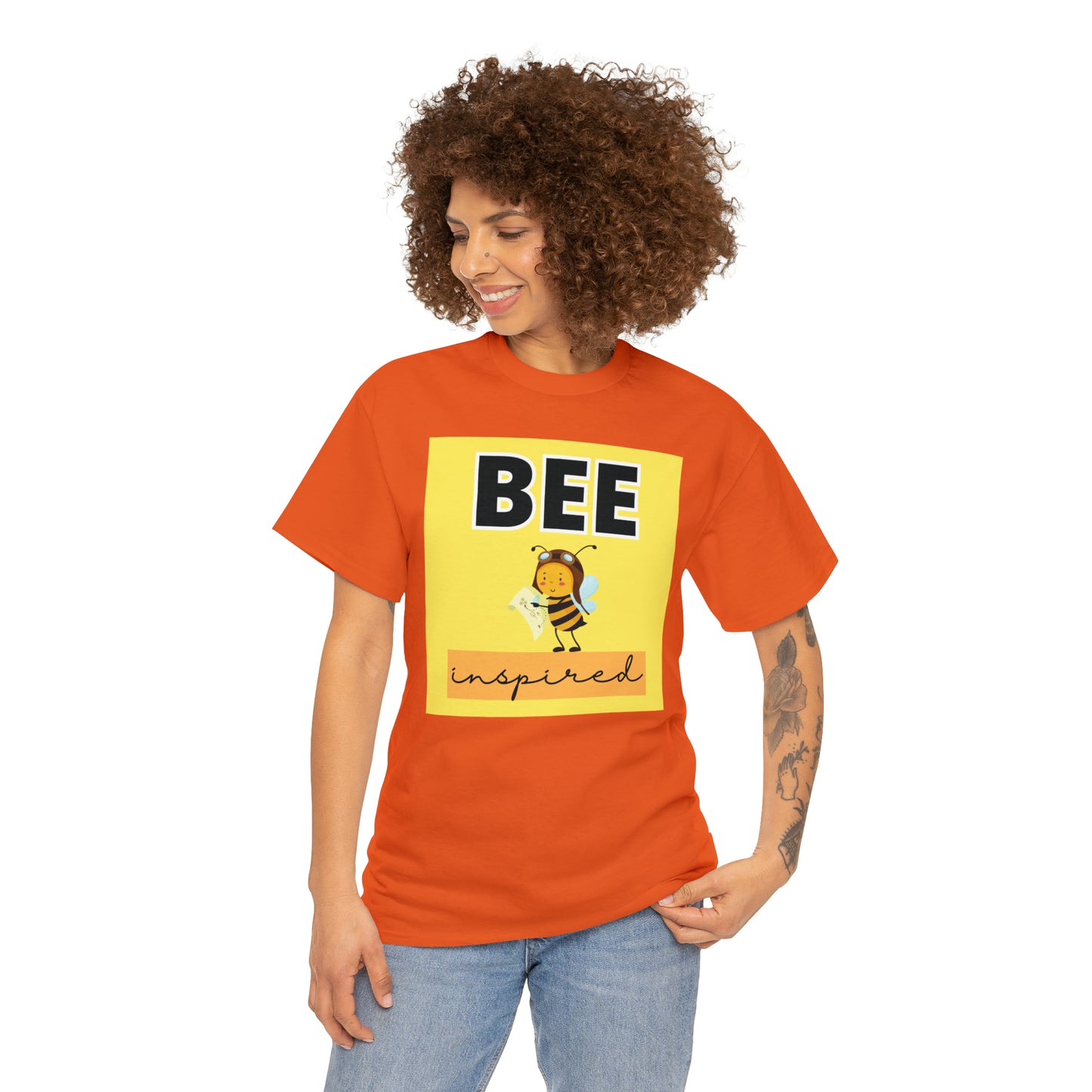 Unisex Cotton T-Shirt (Bee Inspired)