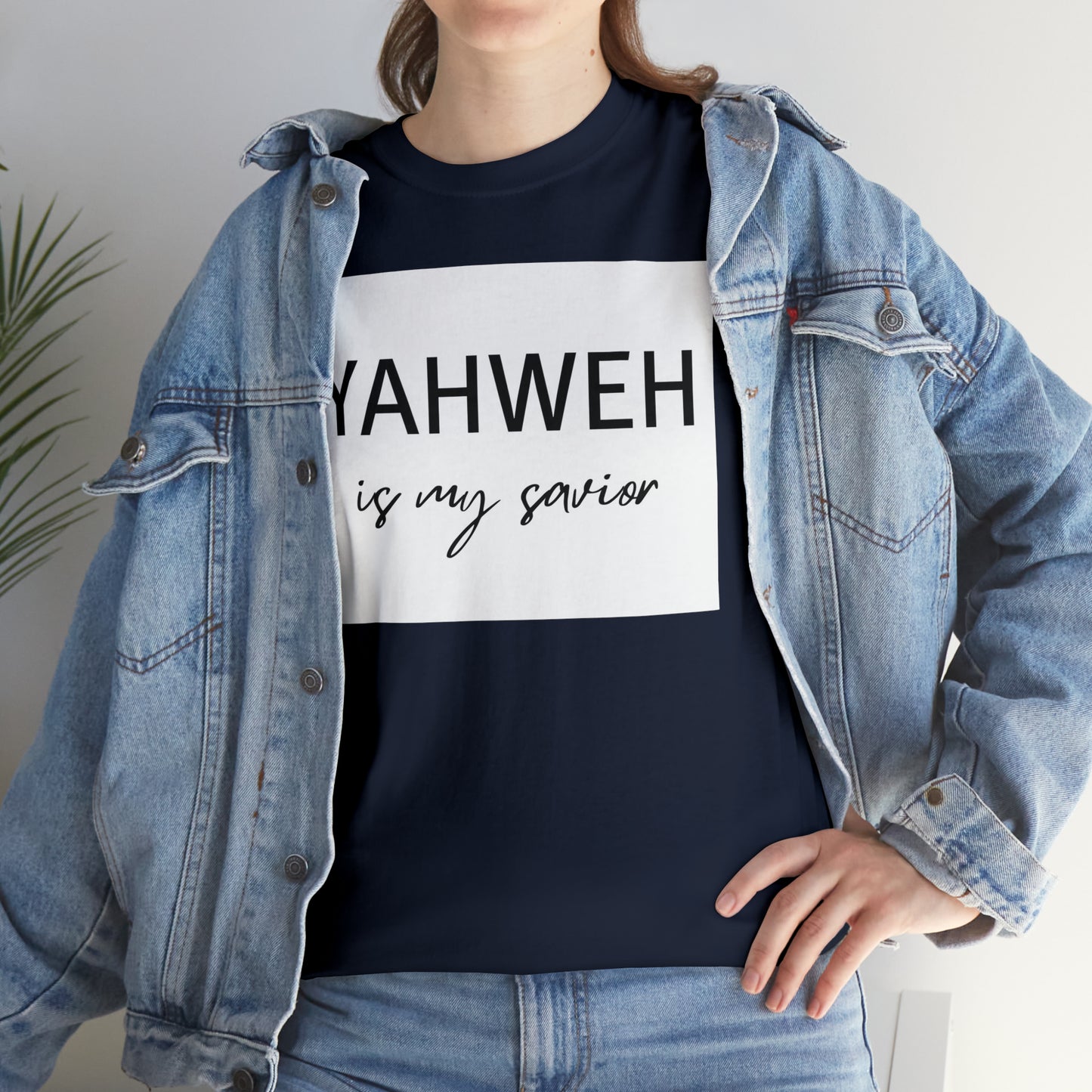 Unisex Tee (Yahweh is my savior)