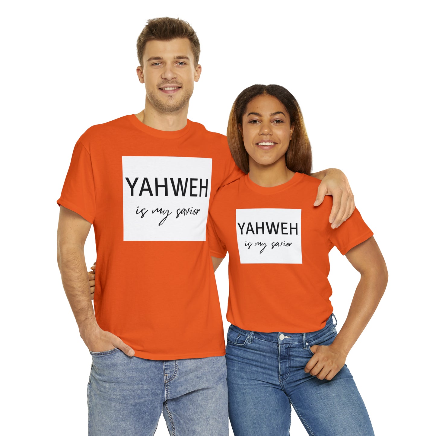 Unisex Tee (Yahweh is my savior)