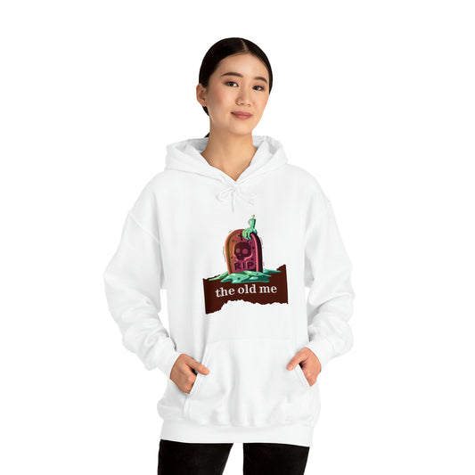 Unisex Hooded Sweatshirt (RIP the old me)