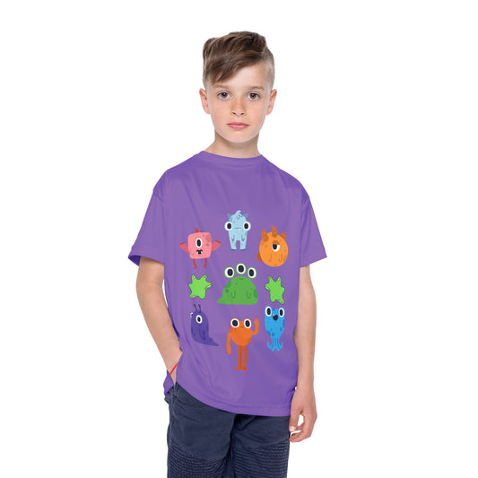 Kids Sports Jersey (monsters)