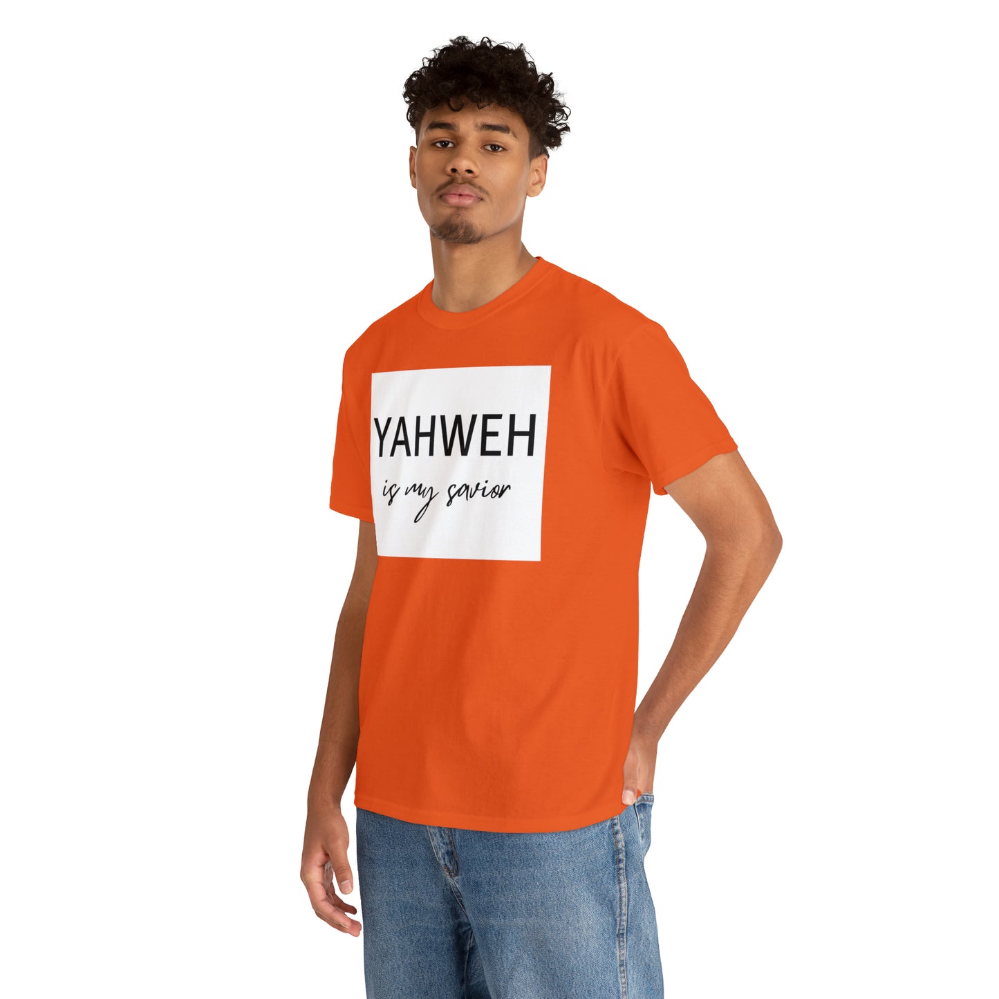 Unisex Tee (Yahweh is my savior)