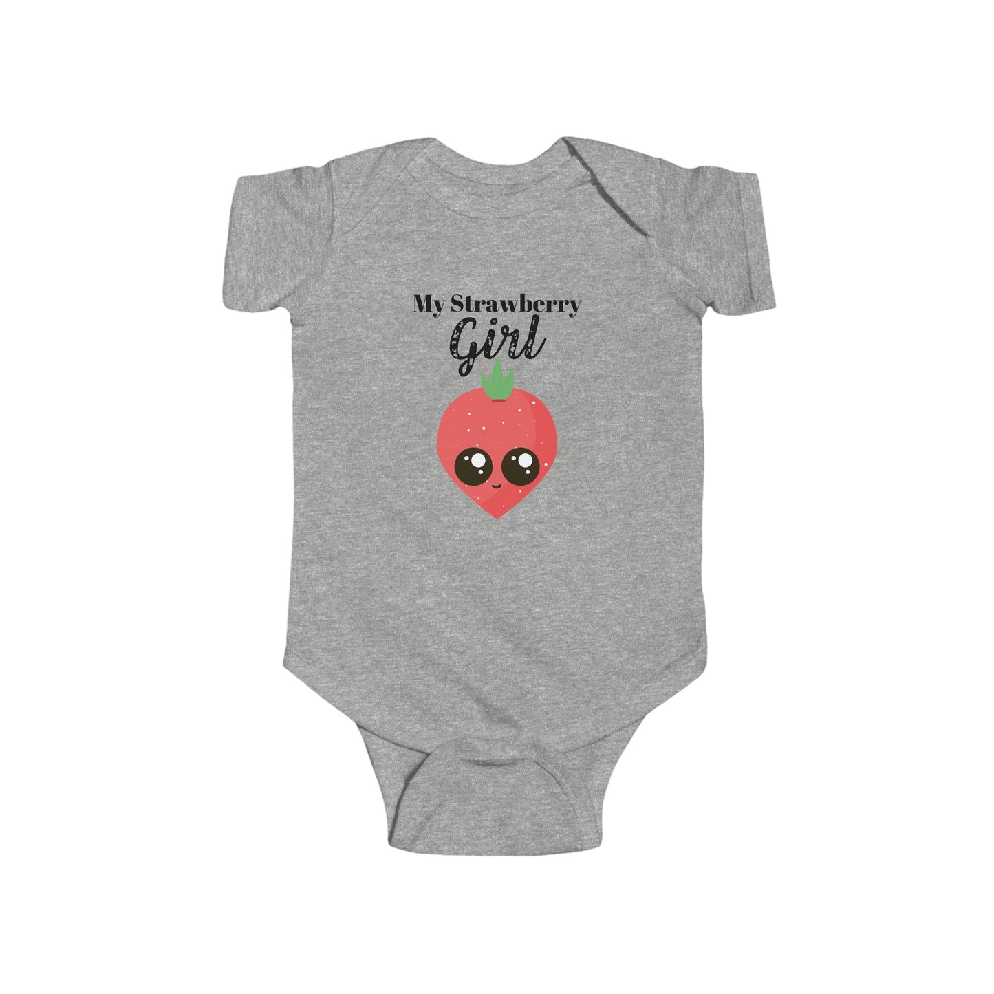 My Strawberry Girl Baby Onesie