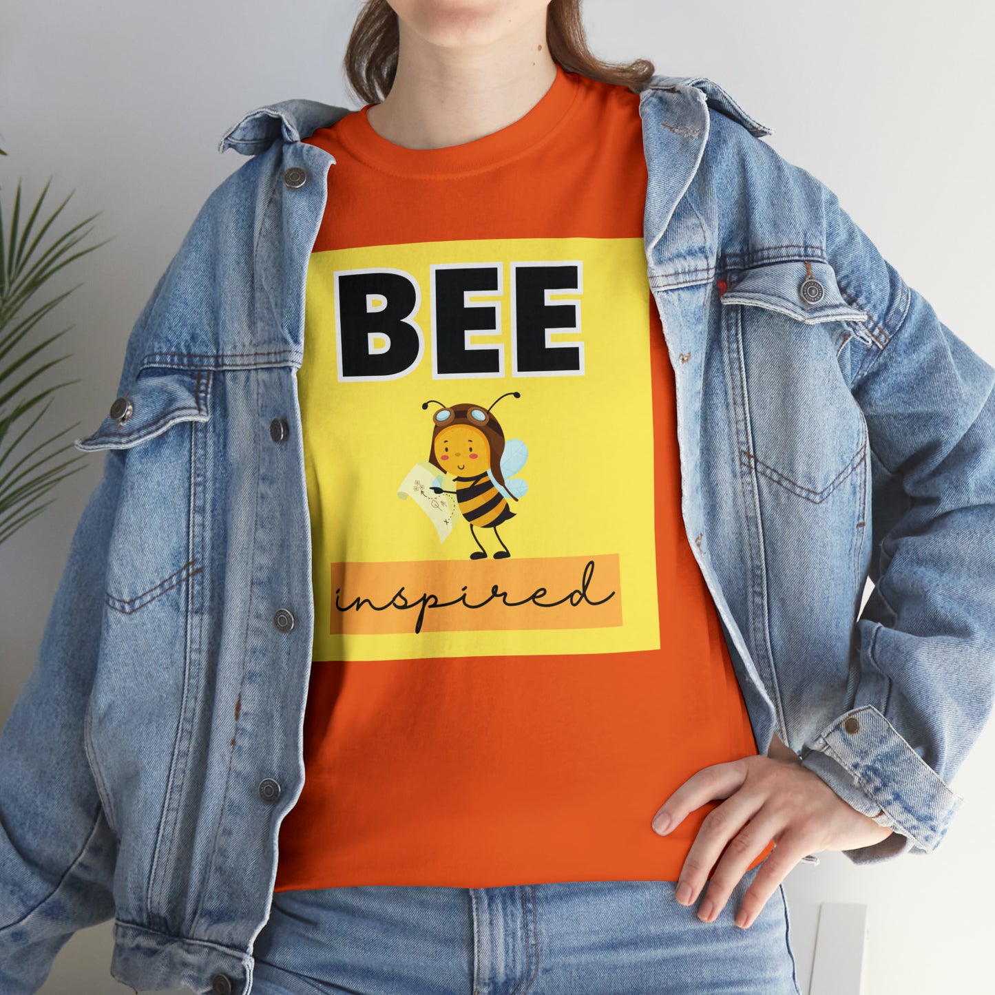 Unisex Cotton T-Shirt (Bee Inspired)