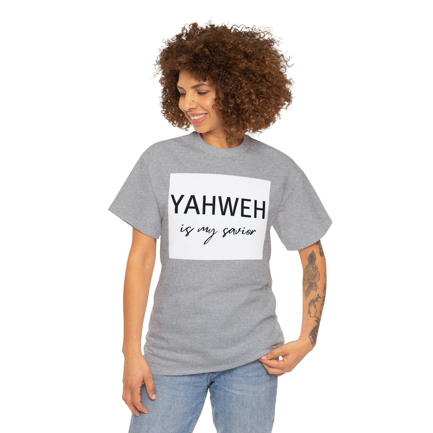 Unisex Tee (Yahweh is my savior)