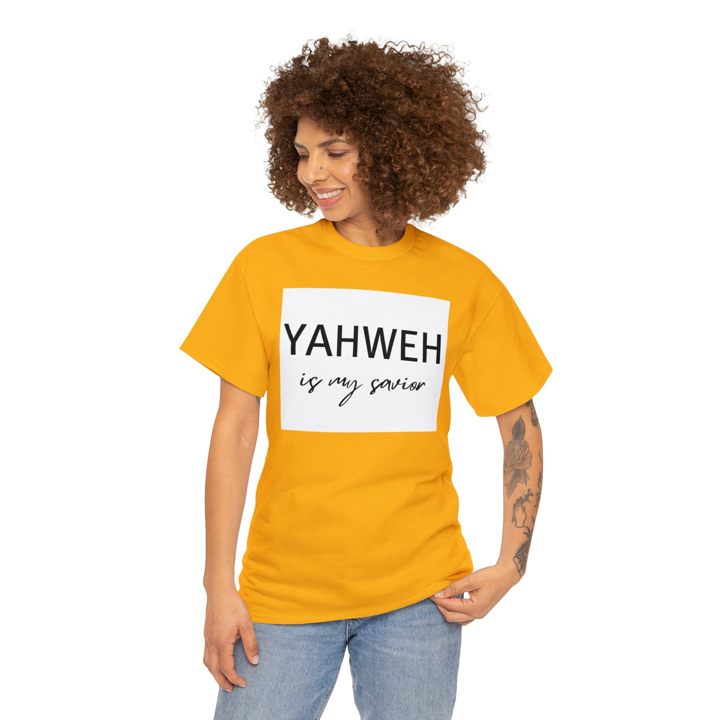 Unisex Tee (Yahweh is my savior)