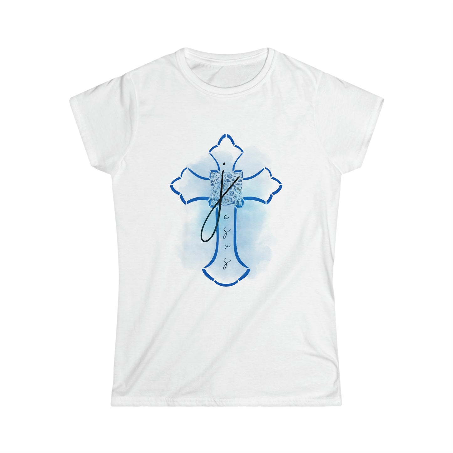 Jesus Cross Women's Softstyle T-Shirt