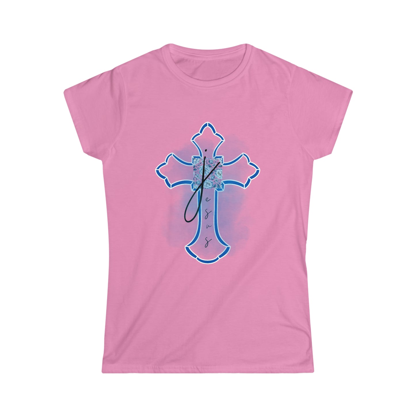 Jesus Cross Women's Softstyle T-Shirt