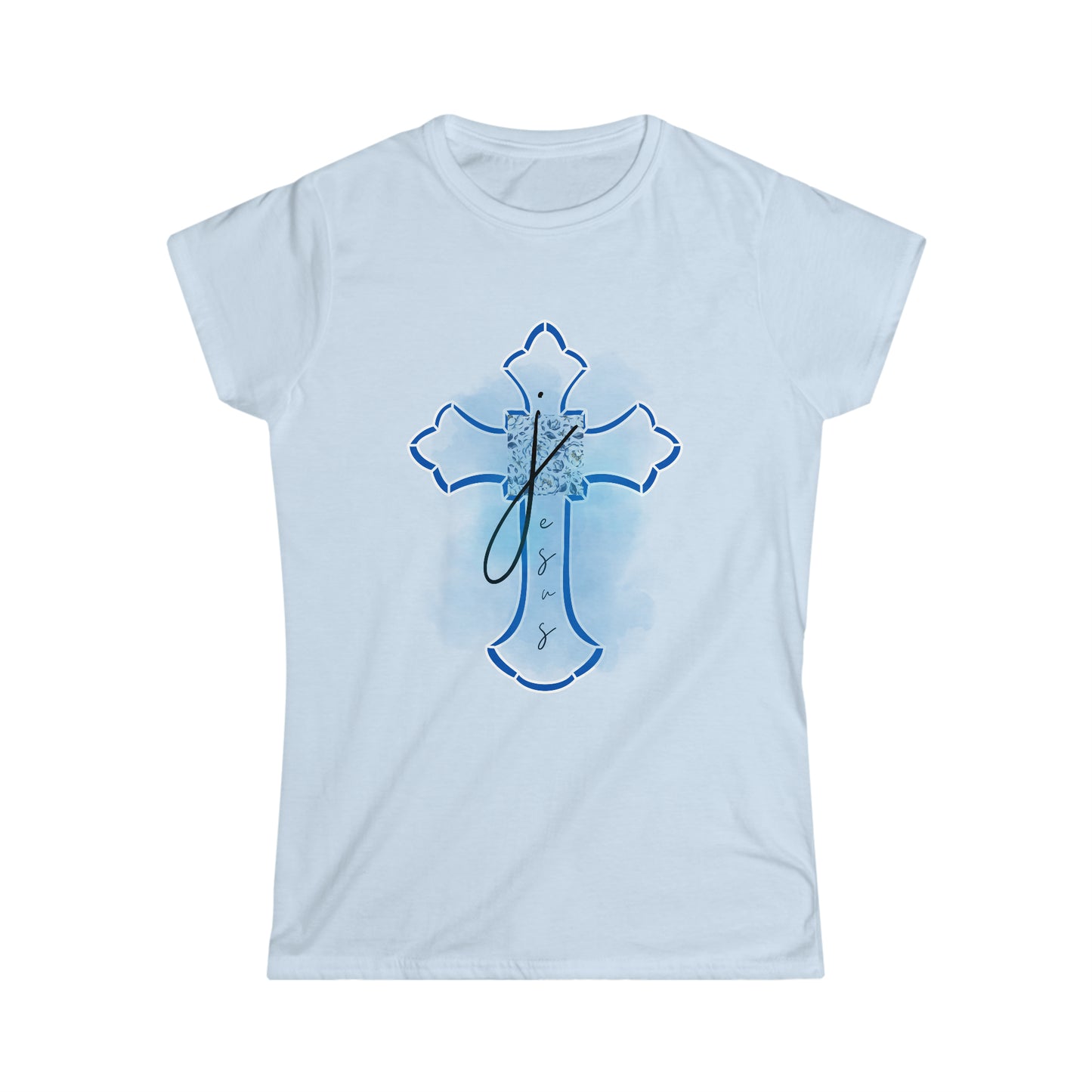 Jesus Cross Women's Softstyle T-Shirt