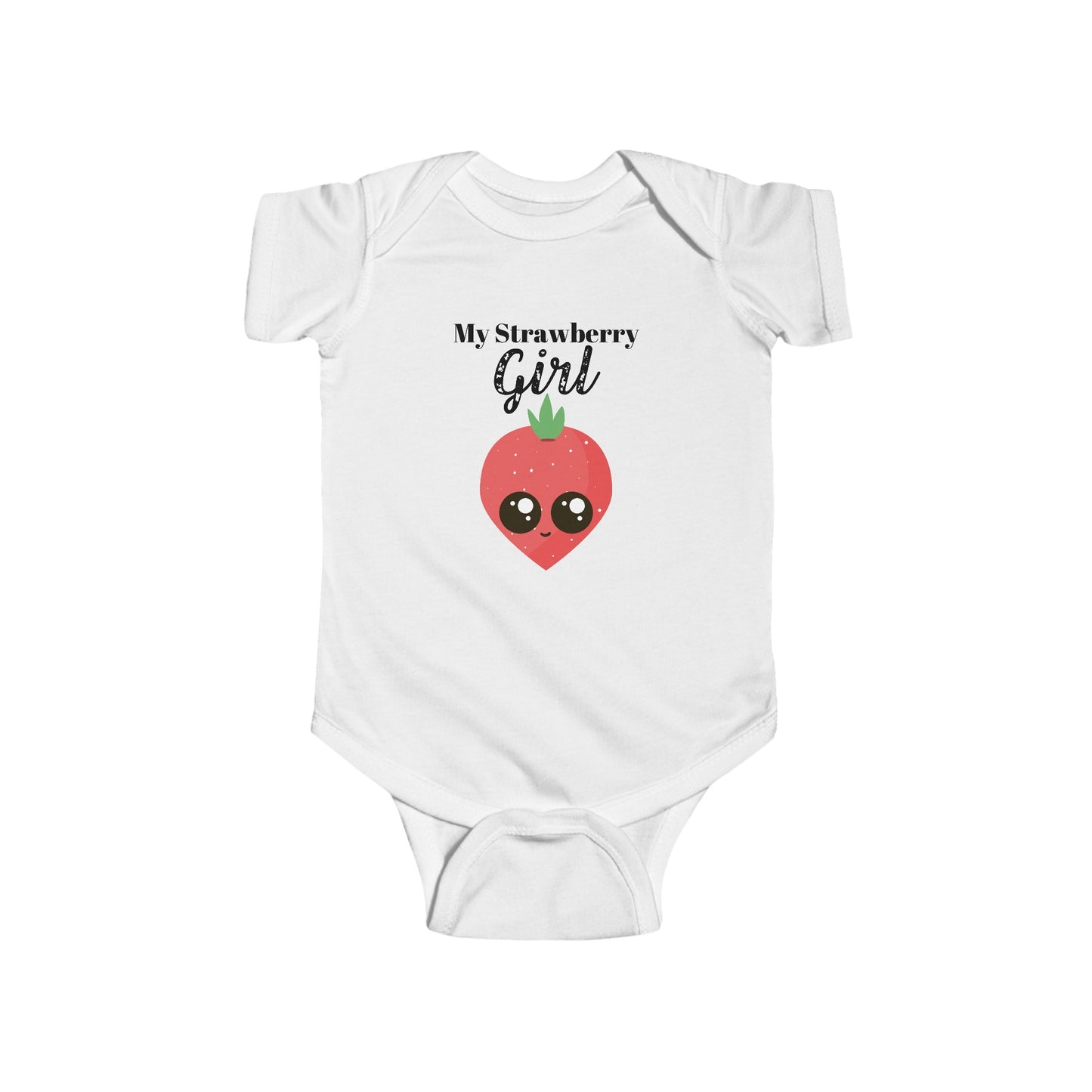 My Strawberry Girl Baby Onesie