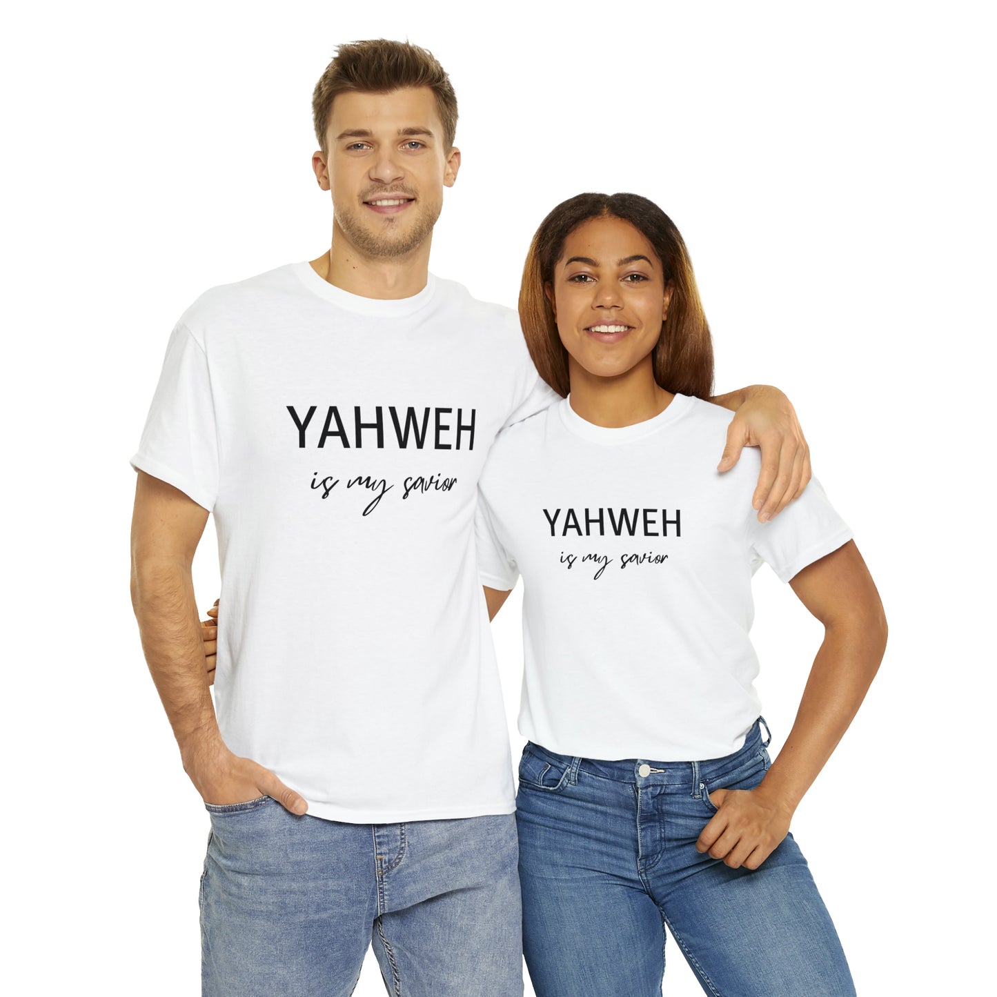 Unisex Tee (Yahweh is my savior)