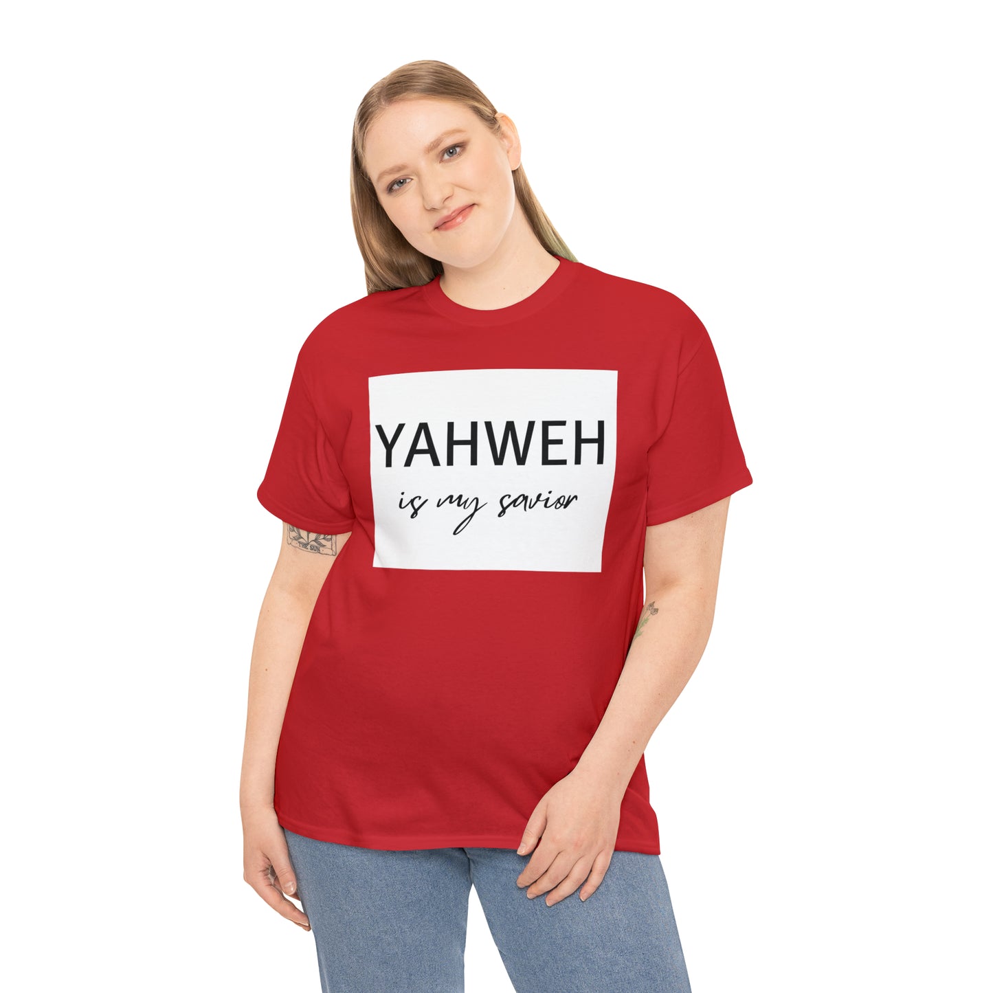 Unisex Tee (Yahweh is my savior)