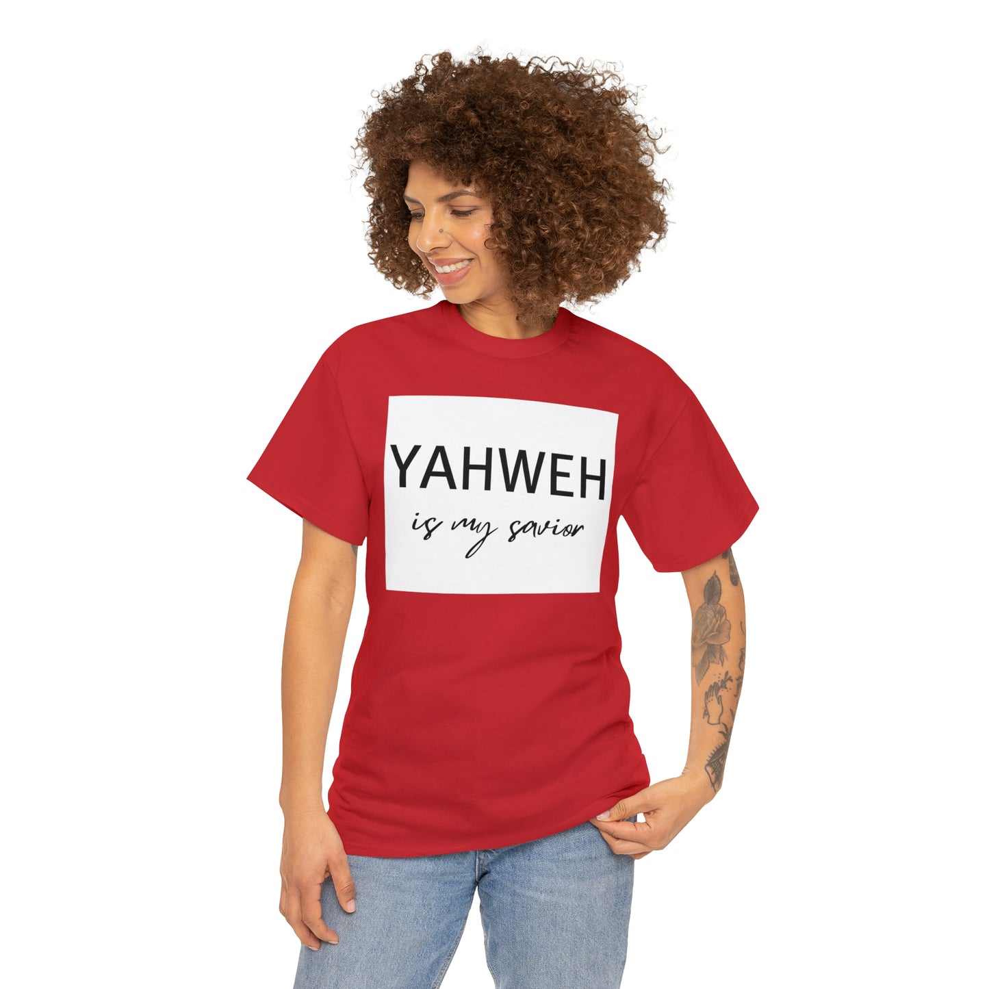 Unisex Tee (Yahweh is my savior)