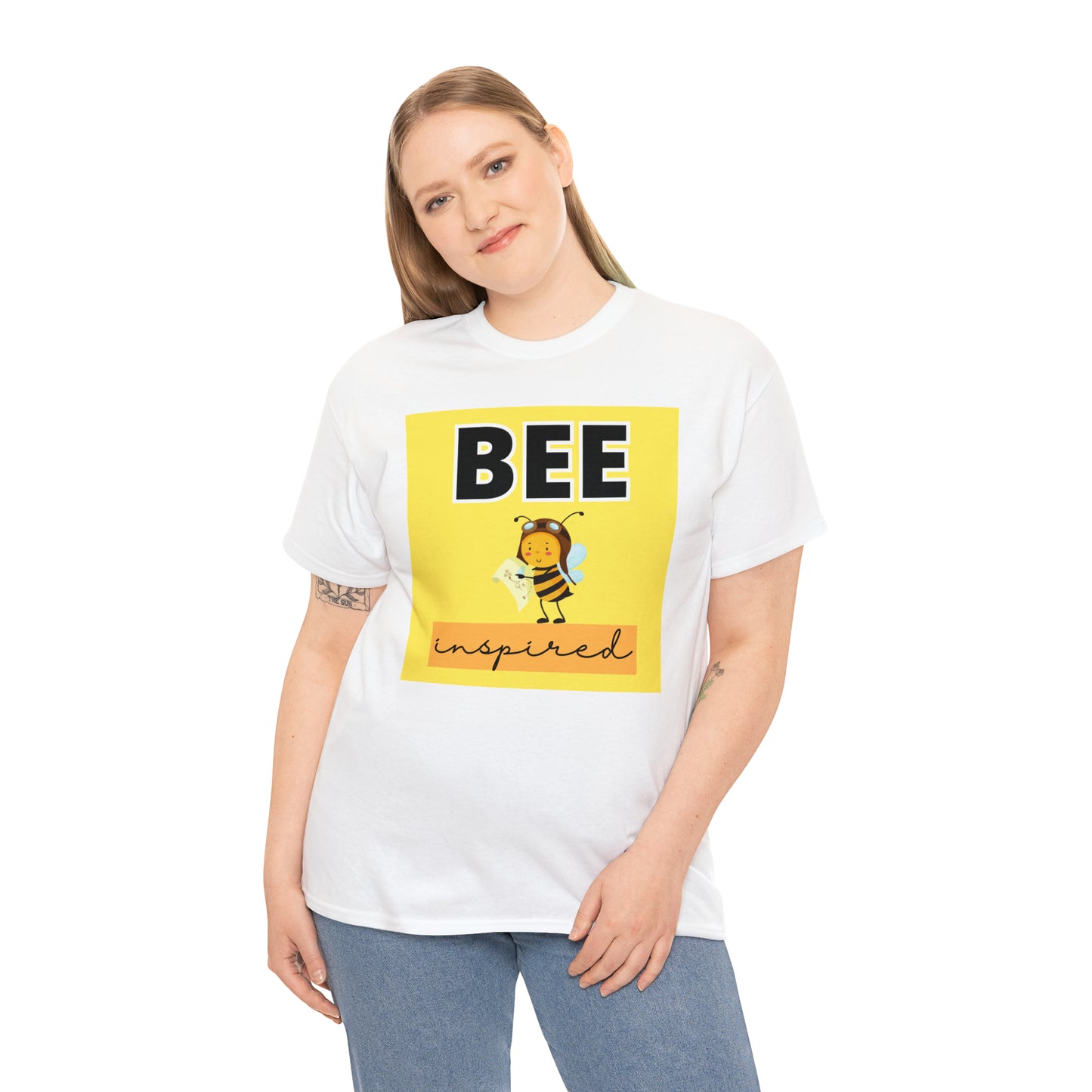 Unisex Cotton T-Shirt (Bee Inspired)
