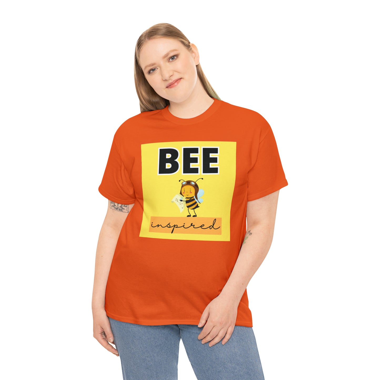 Unisex Cotton T-Shirt (Bee Inspired)