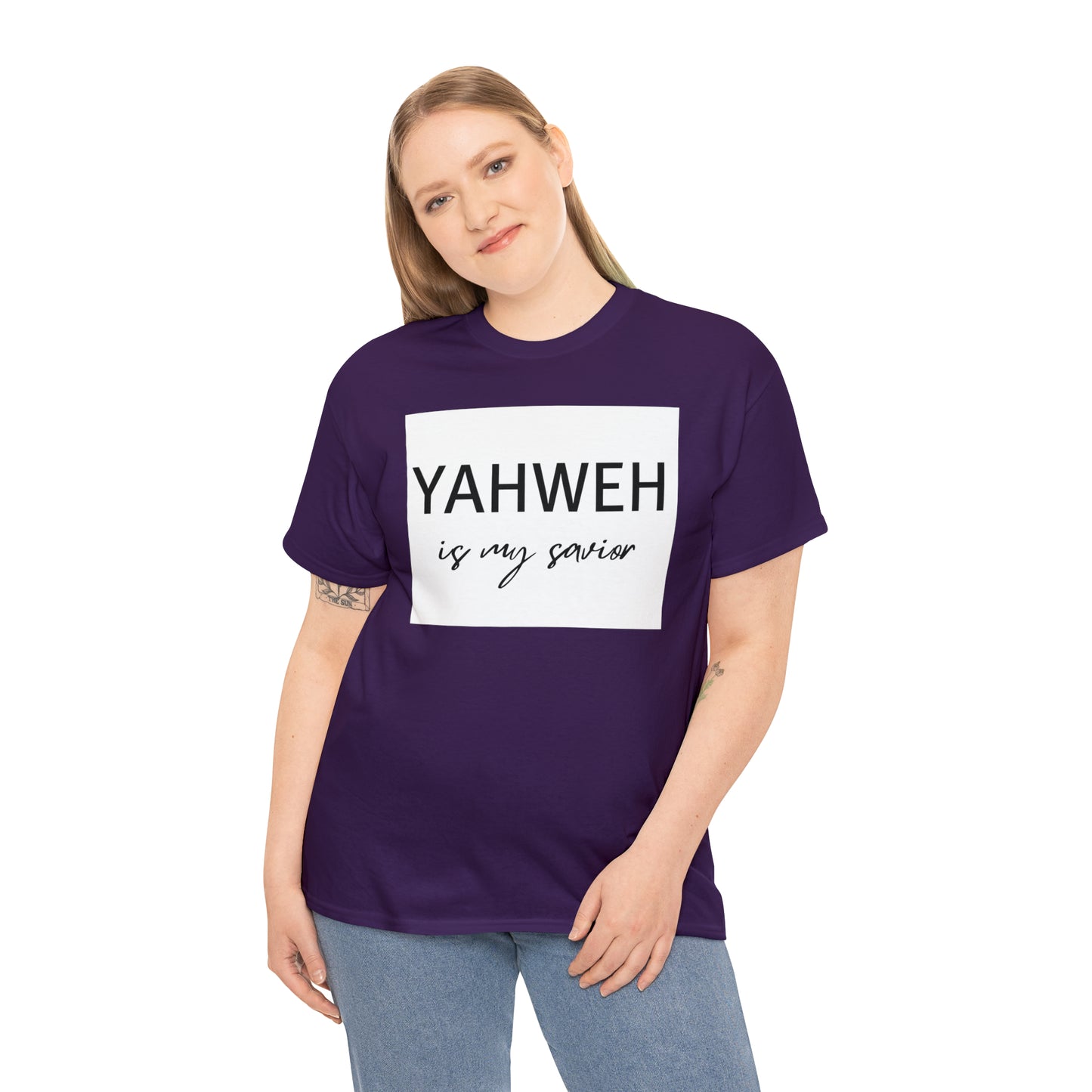 Unisex Tee (Yahweh is my savior)