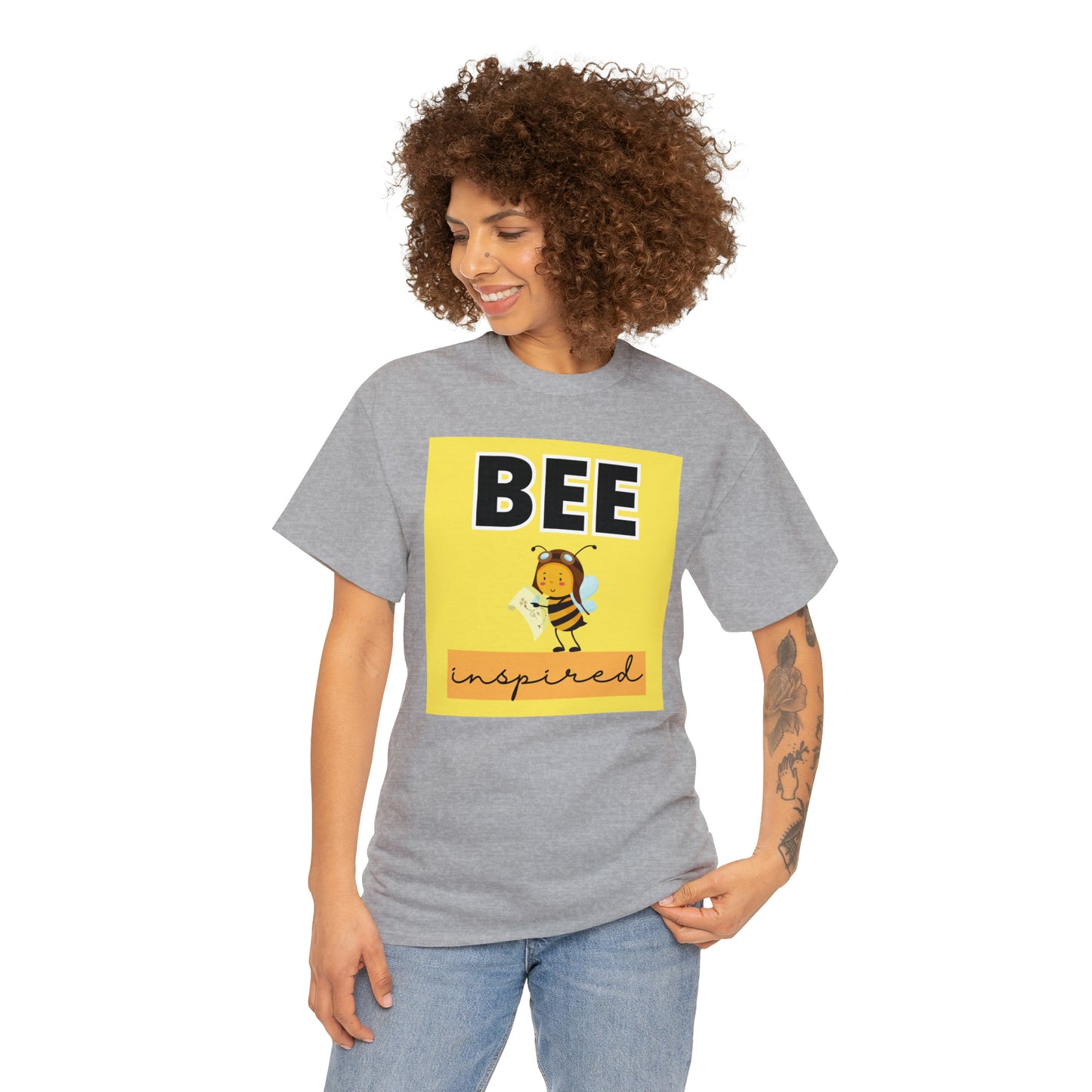 Unisex Cotton T-Shirt (Bee Inspired)