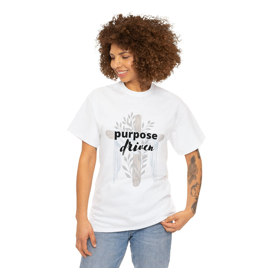 Unisex Cotton T-Shirt (purpose driven cross)