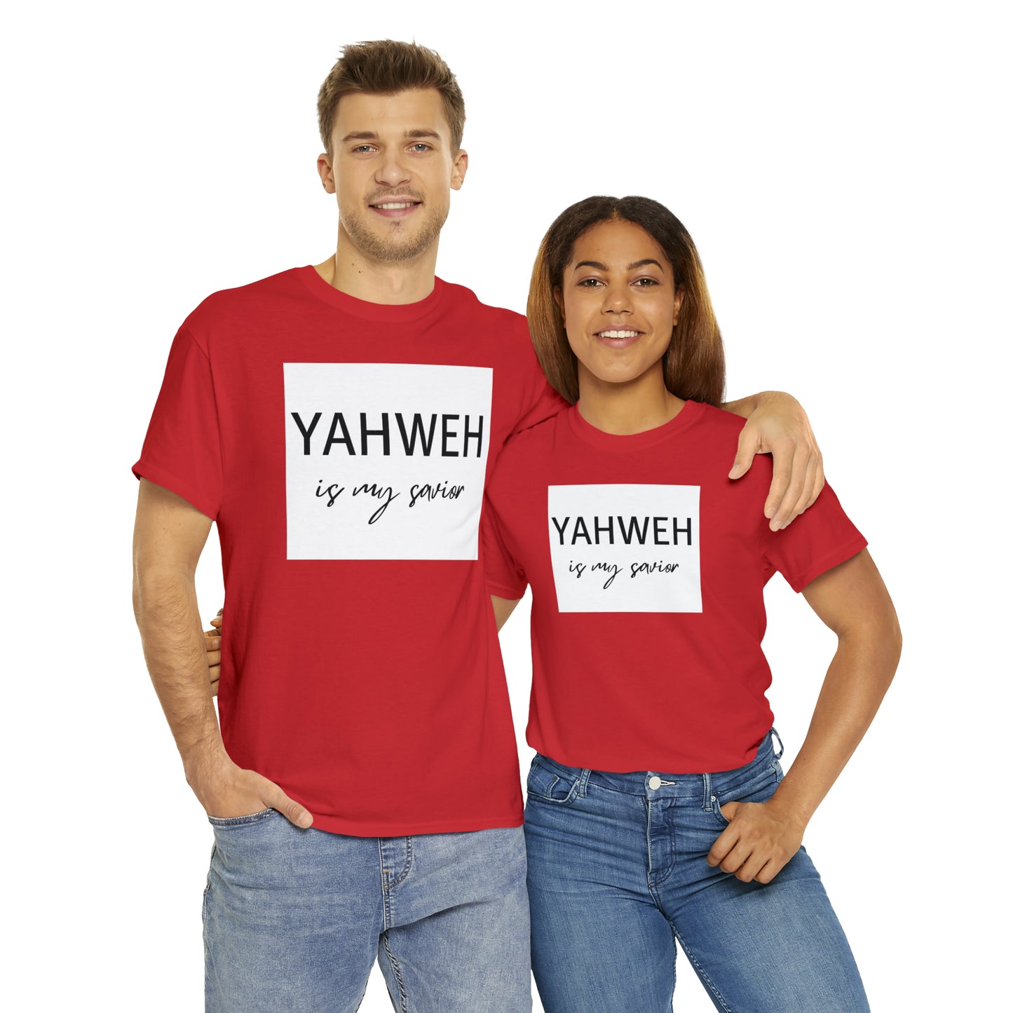 Unisex Tee (Yahweh is my savior)