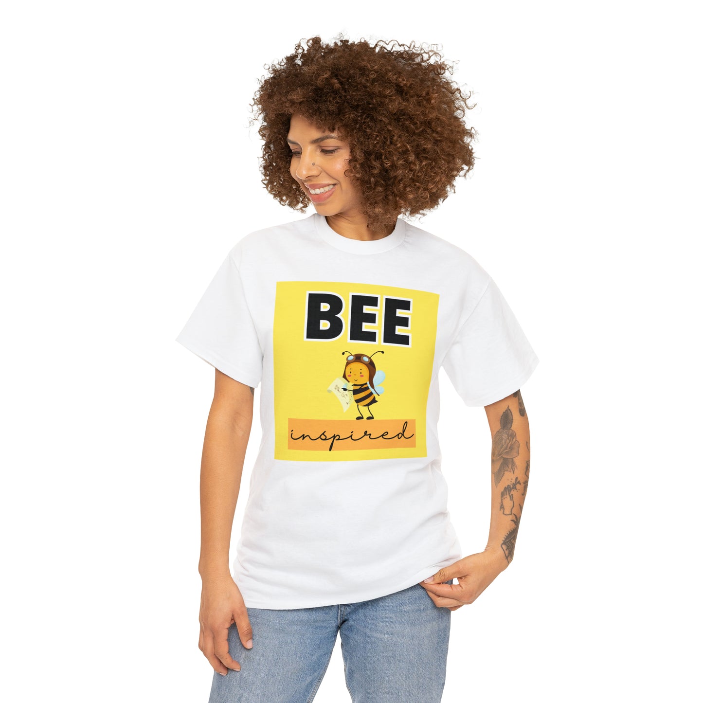 Unisex Cotton T-Shirt (Bee Inspired)