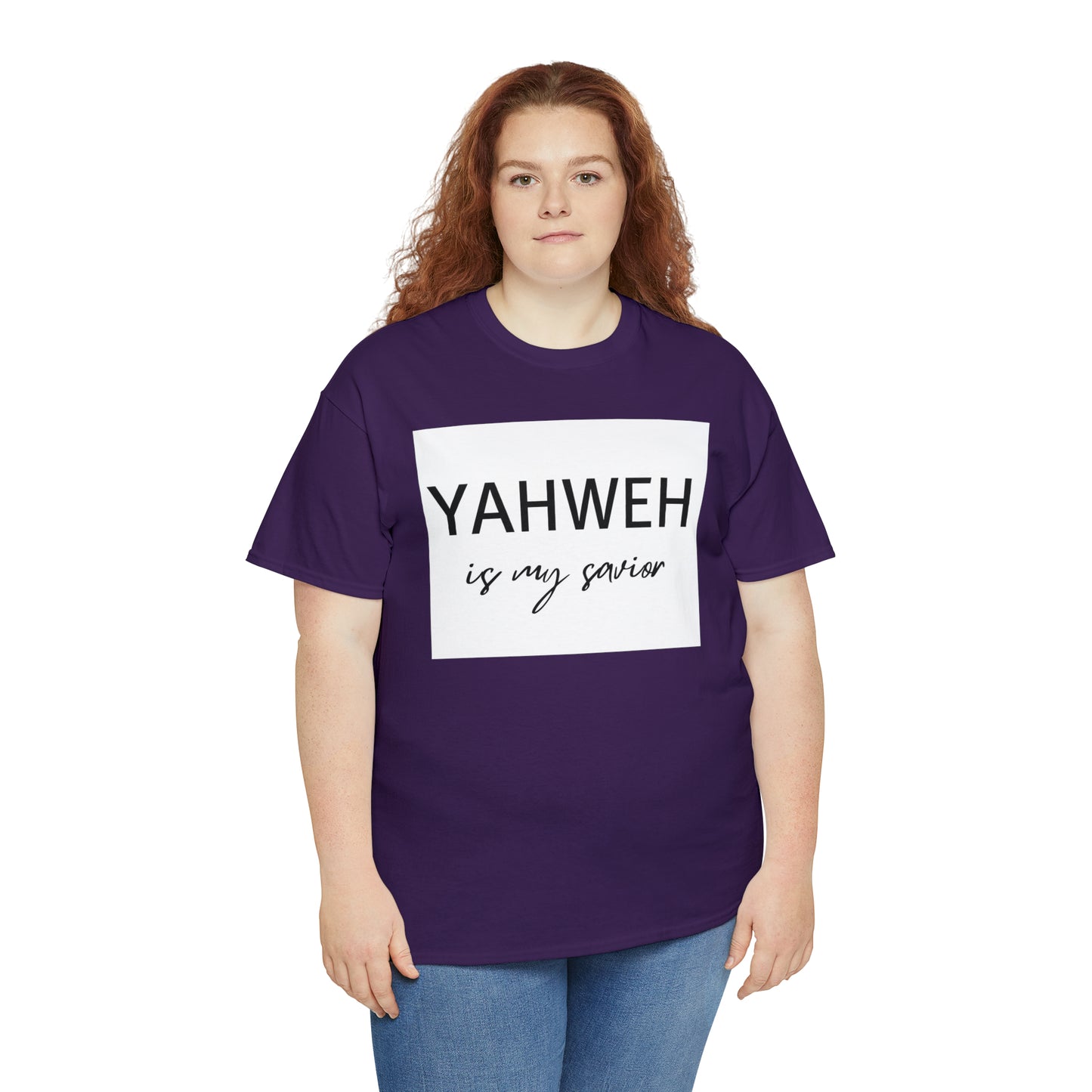 Unisex Tee (Yahweh is my savior)