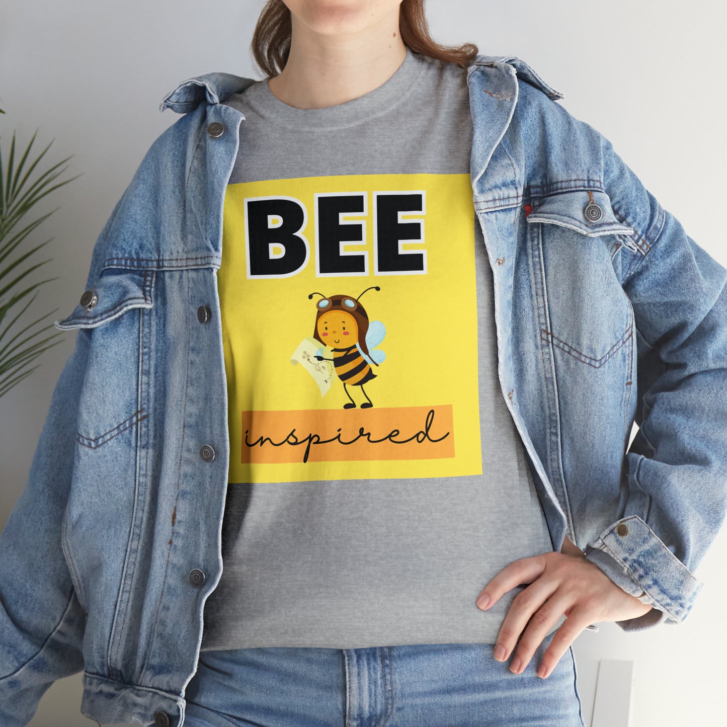 Unisex Cotton T-Shirt (Bee Inspired)