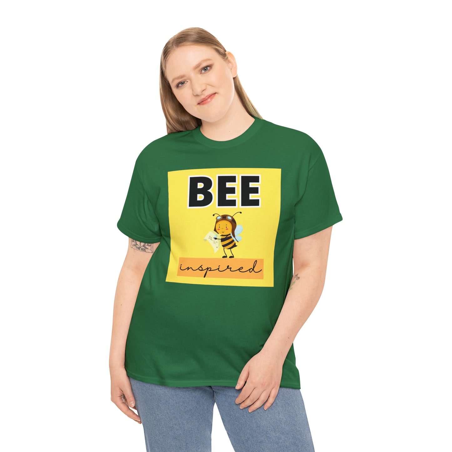 Unisex Cotton T-Shirt (Bee Inspired)